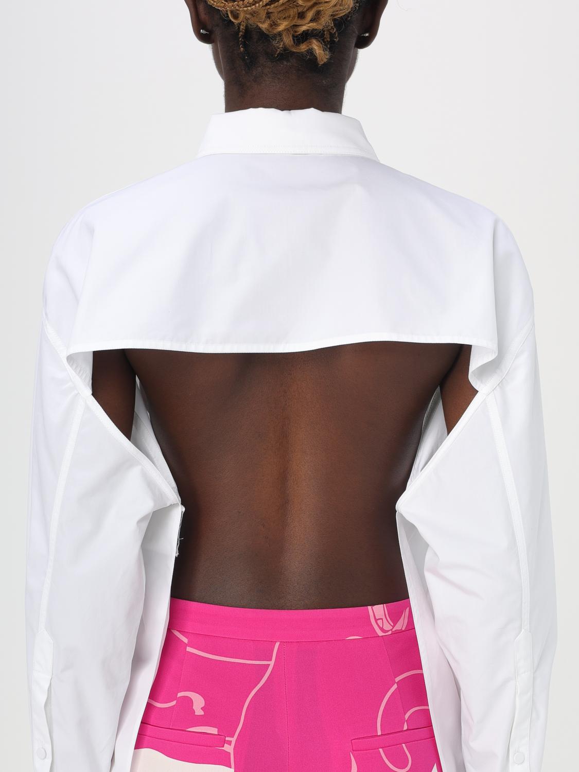 VALENTINO CAMICIA: Camicia Valentino in cotone, Bianco - Img 5