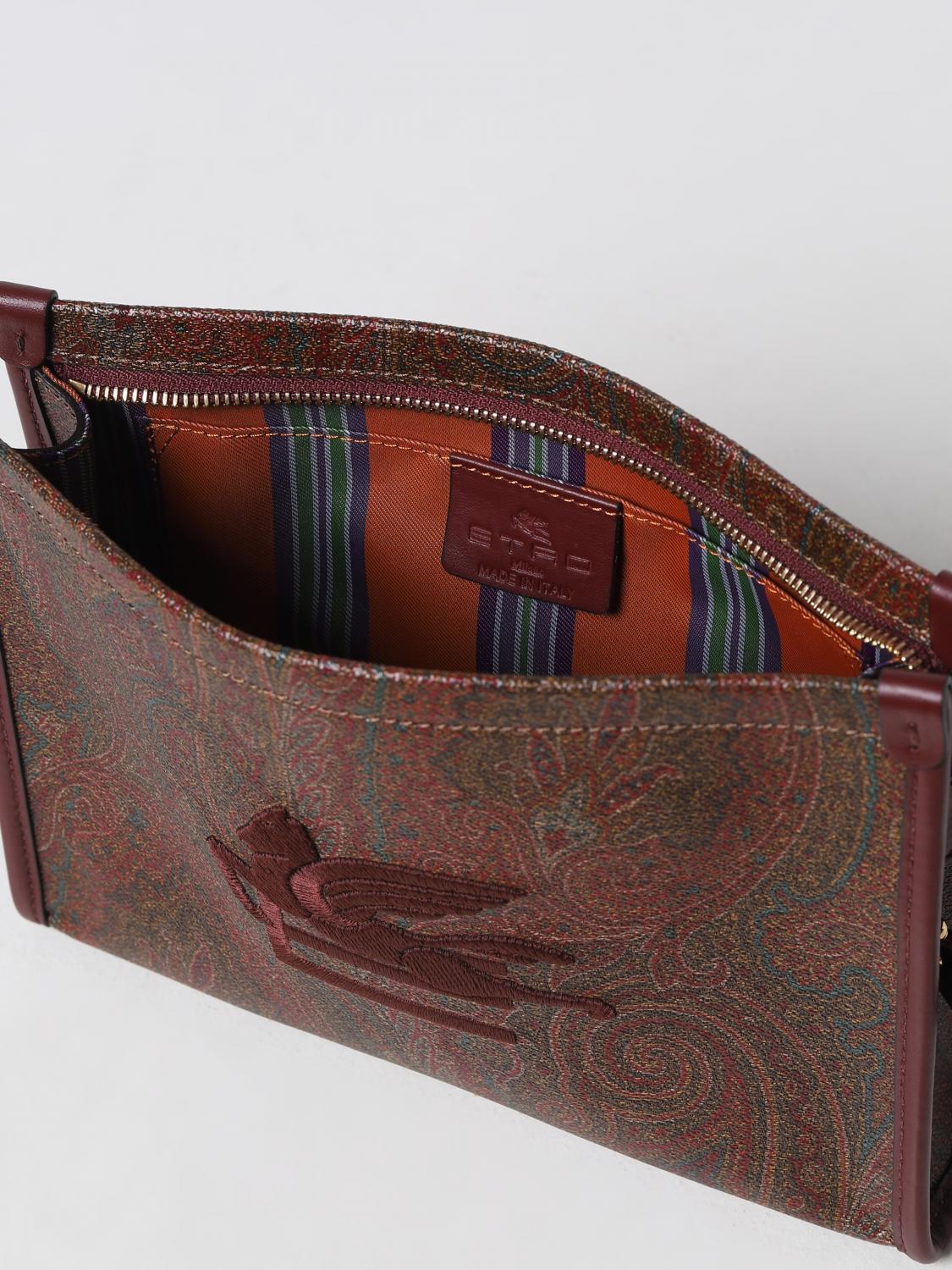ETRO AKTENTASCHE: Tasche herren Etro, Rot - Img 4