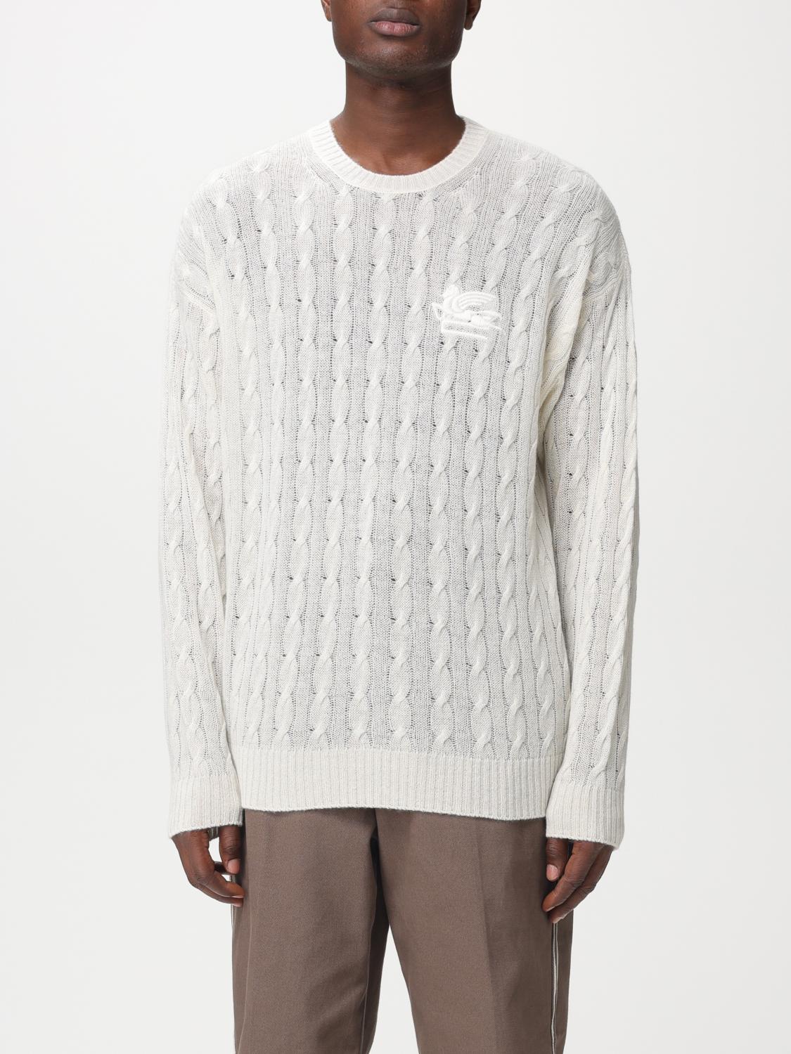 ETRO PULLOVER: Pullover herren Etro, Weiß - Img 1