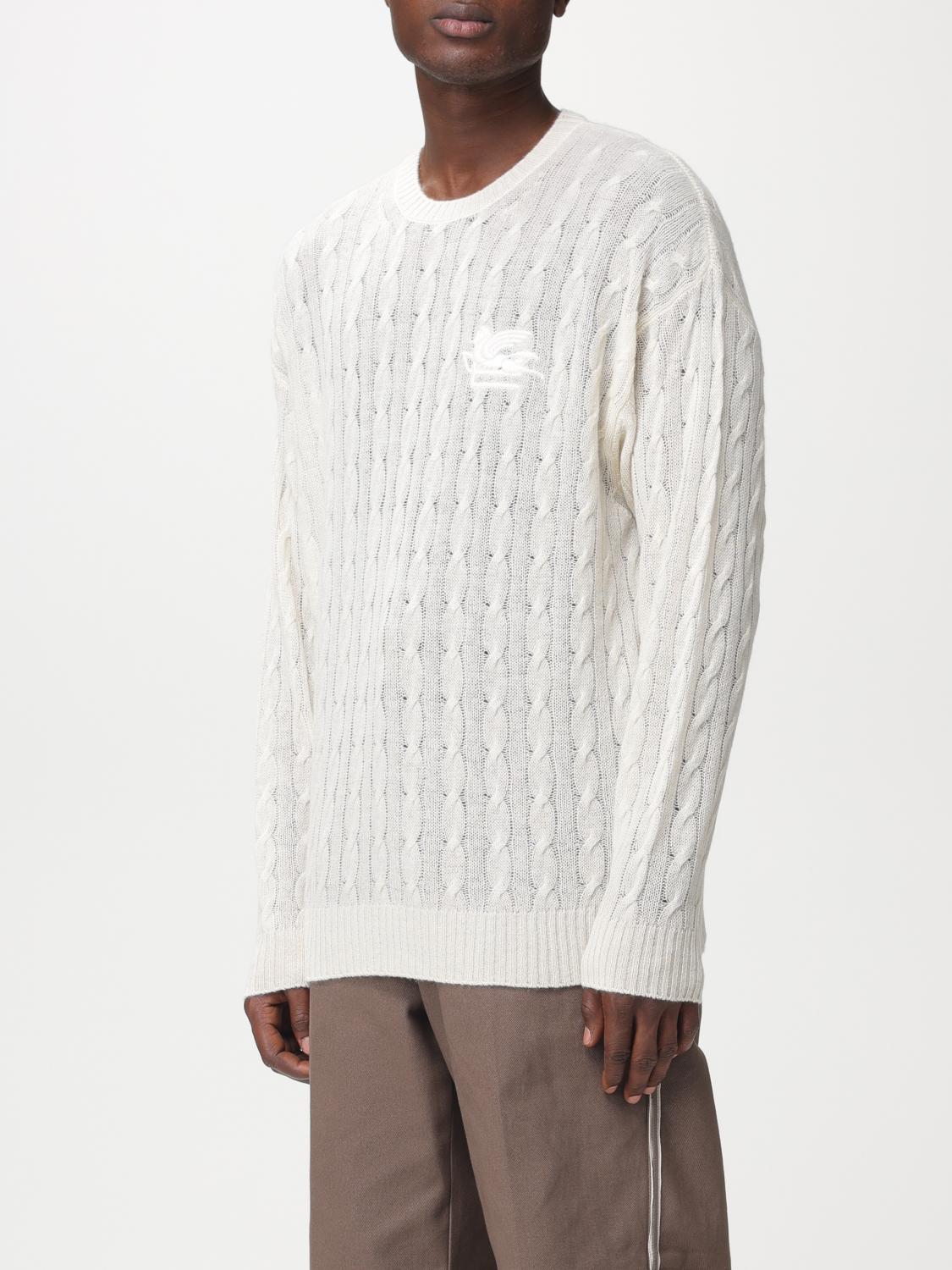 ETRO PULLOVER: Pullover herren Etro, Weiß - Img 4
