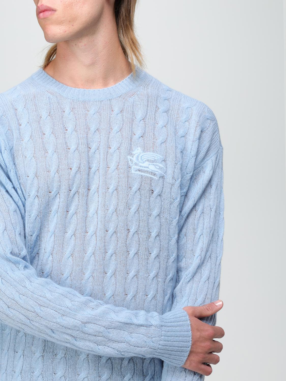 ETRO PULL: Pull homme Etro, Bleu 1 - Img 5