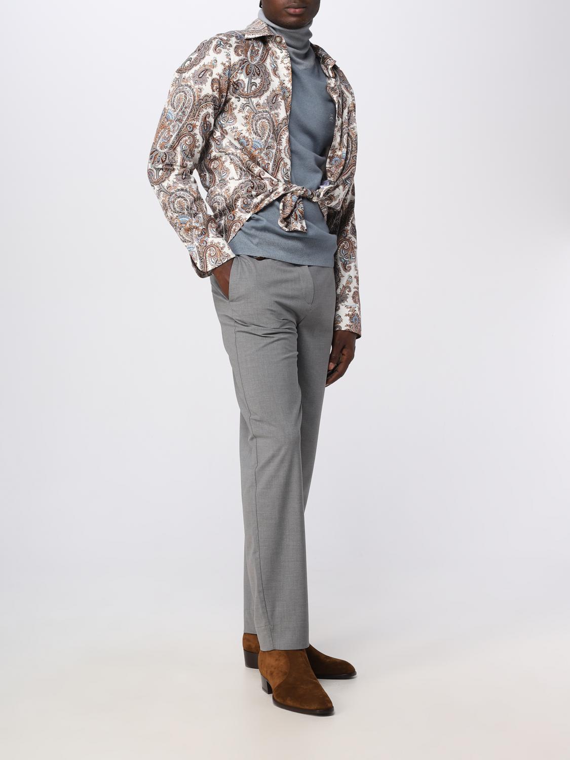 ETRO CAMISA: Camisa hombre Etro, Blanco - Img 2