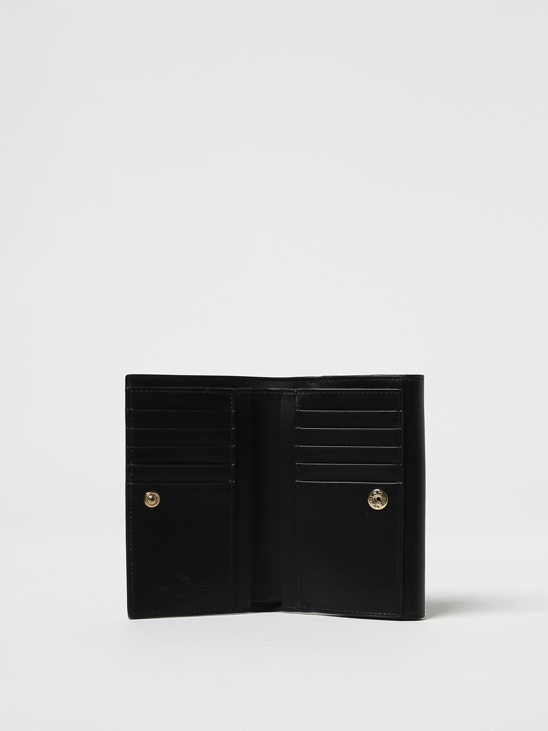 ETRO: Wallet woman - Black | Etro wallet 1P0408502 online at