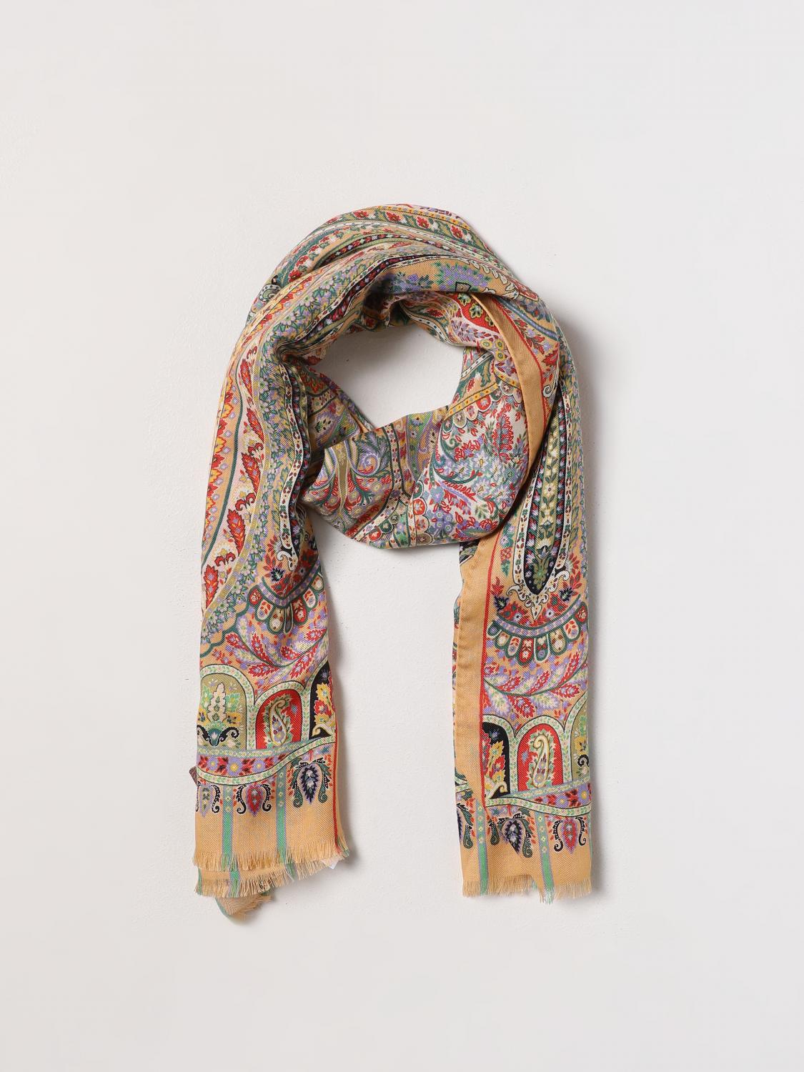 ETRO：ネックスカーフ レディース - ナチュラル | GIGLIO.COM