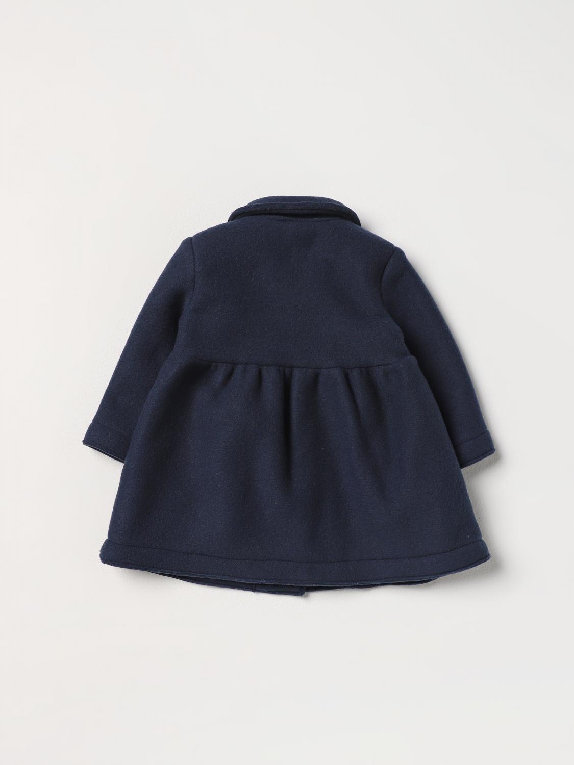 IL GUFO COAT: Coats kids Il Gufo, Blue - Img 2