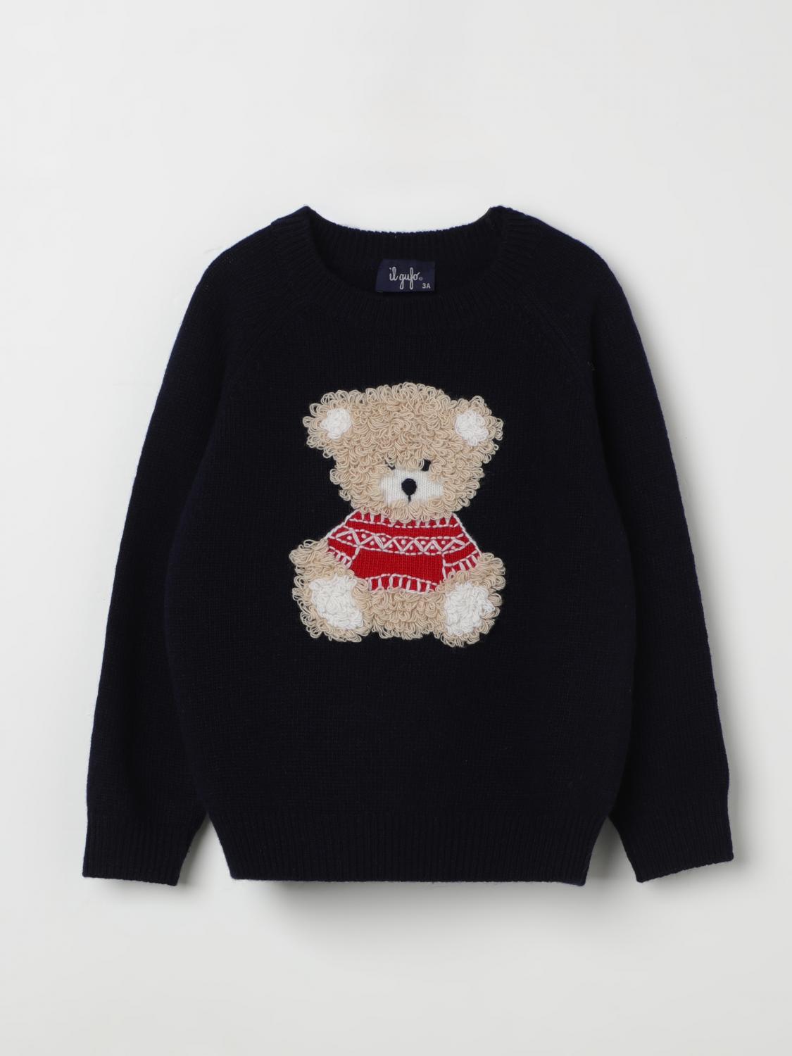 IL GUFO: Jumper kids Blue Il Gufo jumper MA334EM220 online at