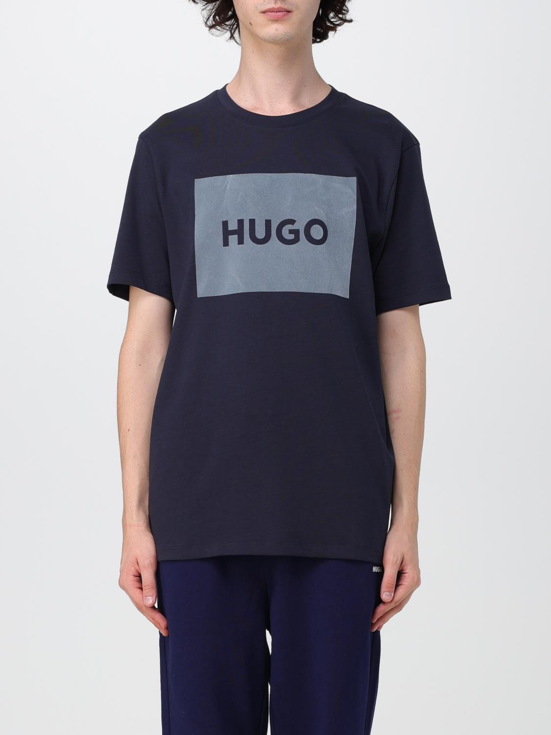 HUGO Tシャツ: Tシャツ メンズ Hugo, ブルー - Img 1