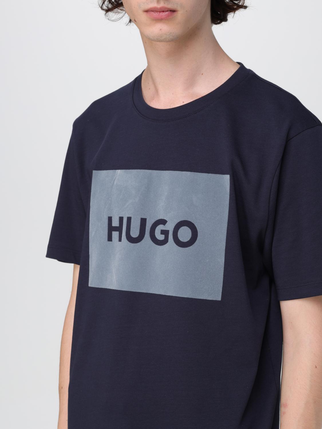 HUGO Tシャツ: Tシャツ メンズ Hugo, ブルー - Img 3