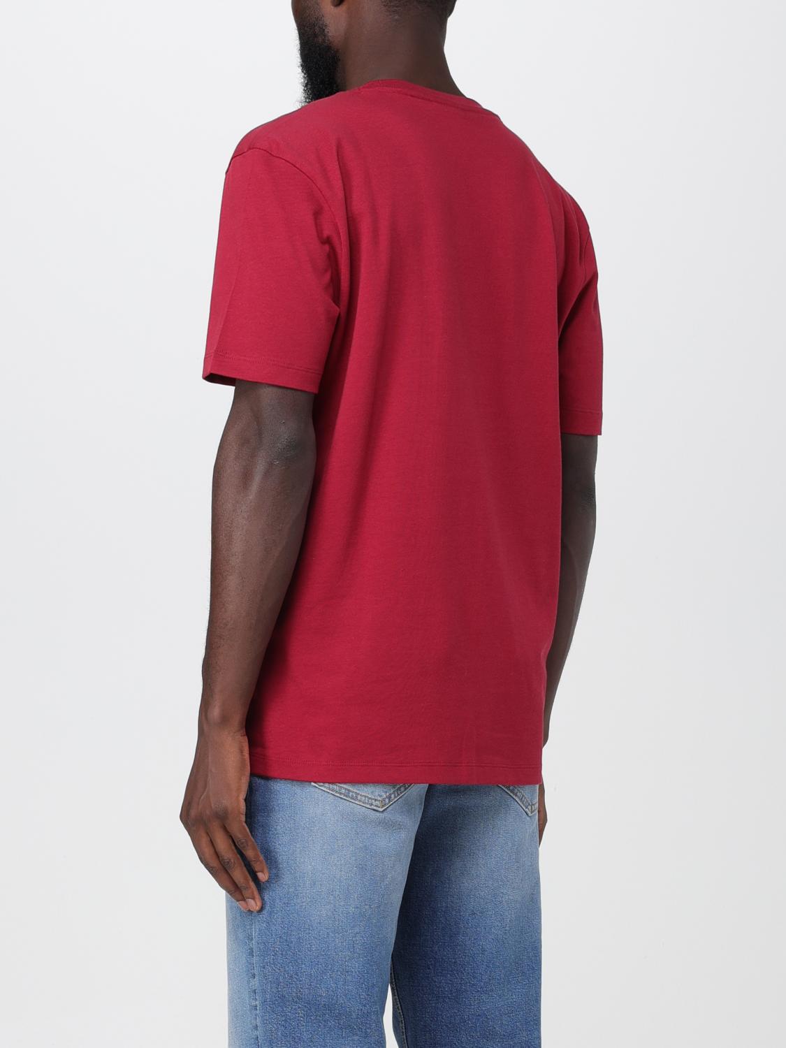 HUGO T-SHIRT: T-shirt herren Hugo, Burgunderrot - Img 3