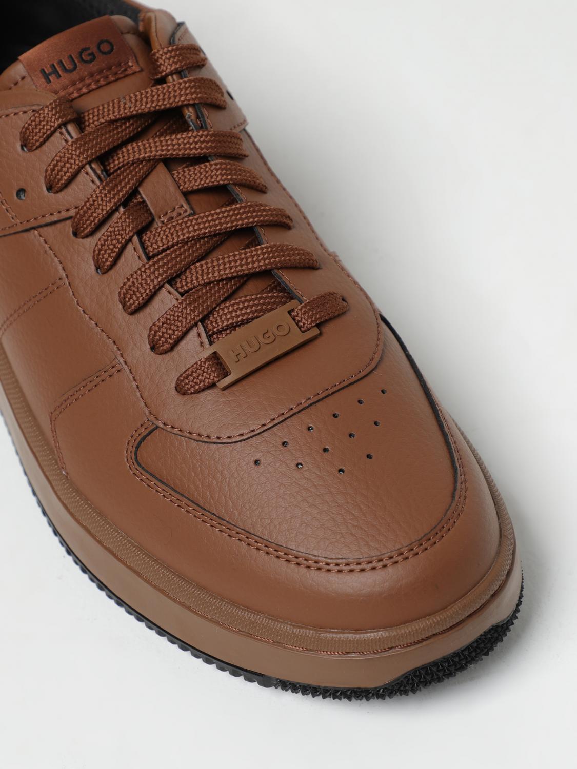 HUGO SNEAKERS: Sneakers men Hugo, Brown - Img 4
