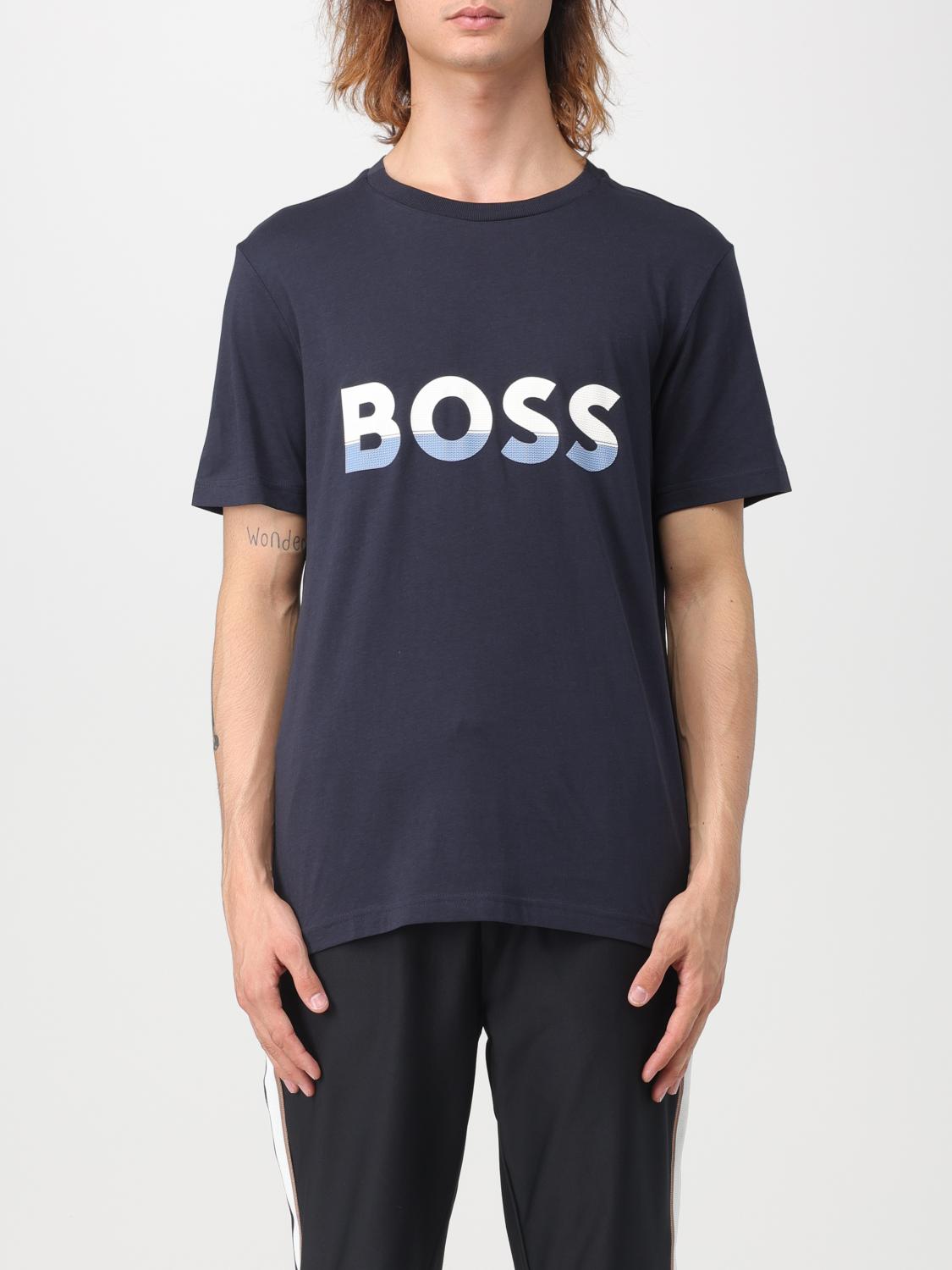 Camiseta Hombre M/c Pack X 3 100% Algodón Logo Boss