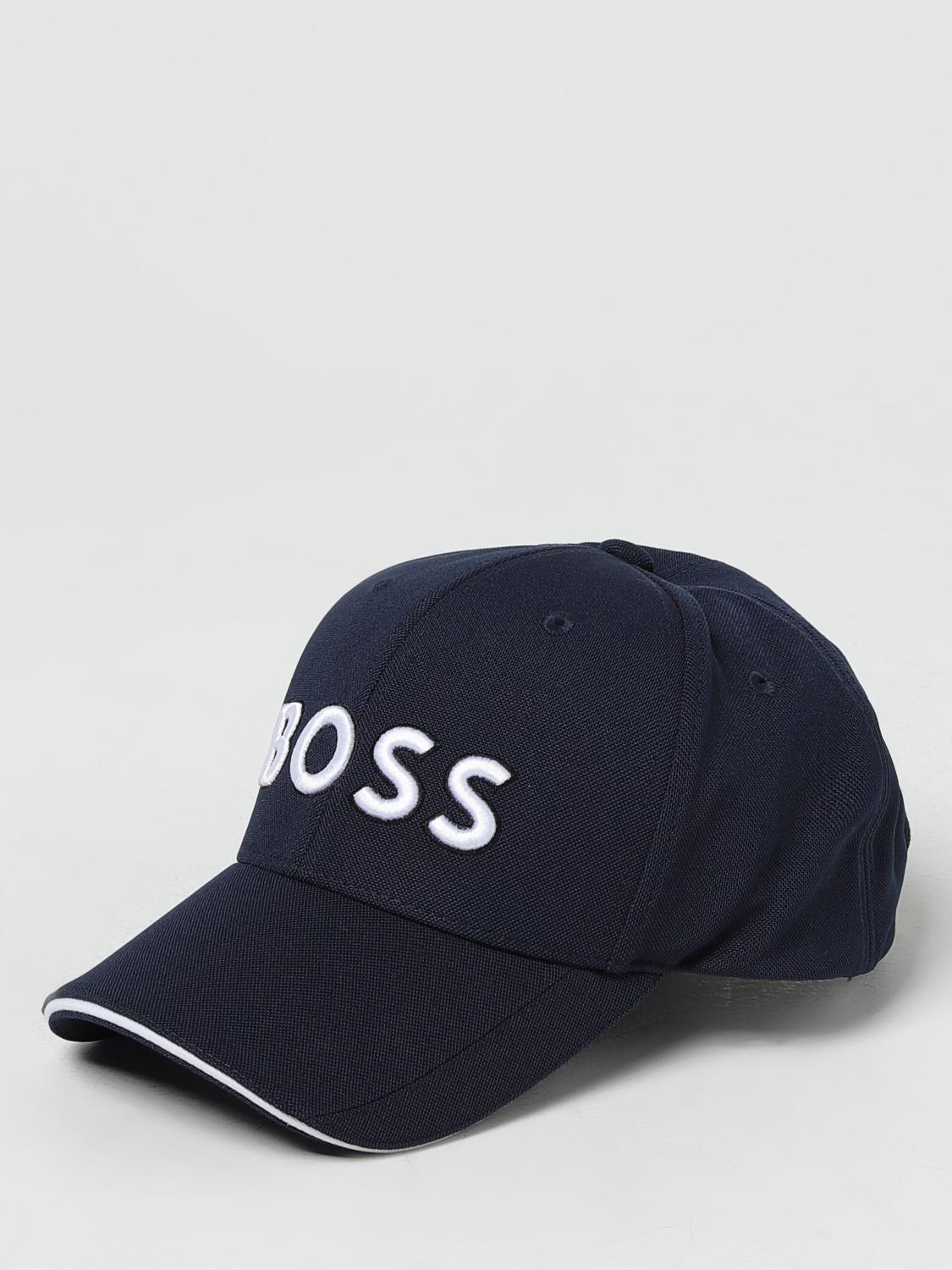 BOSS CAPPELLO: Cappello Boss in tessuto stretch, Antracite - Img 1