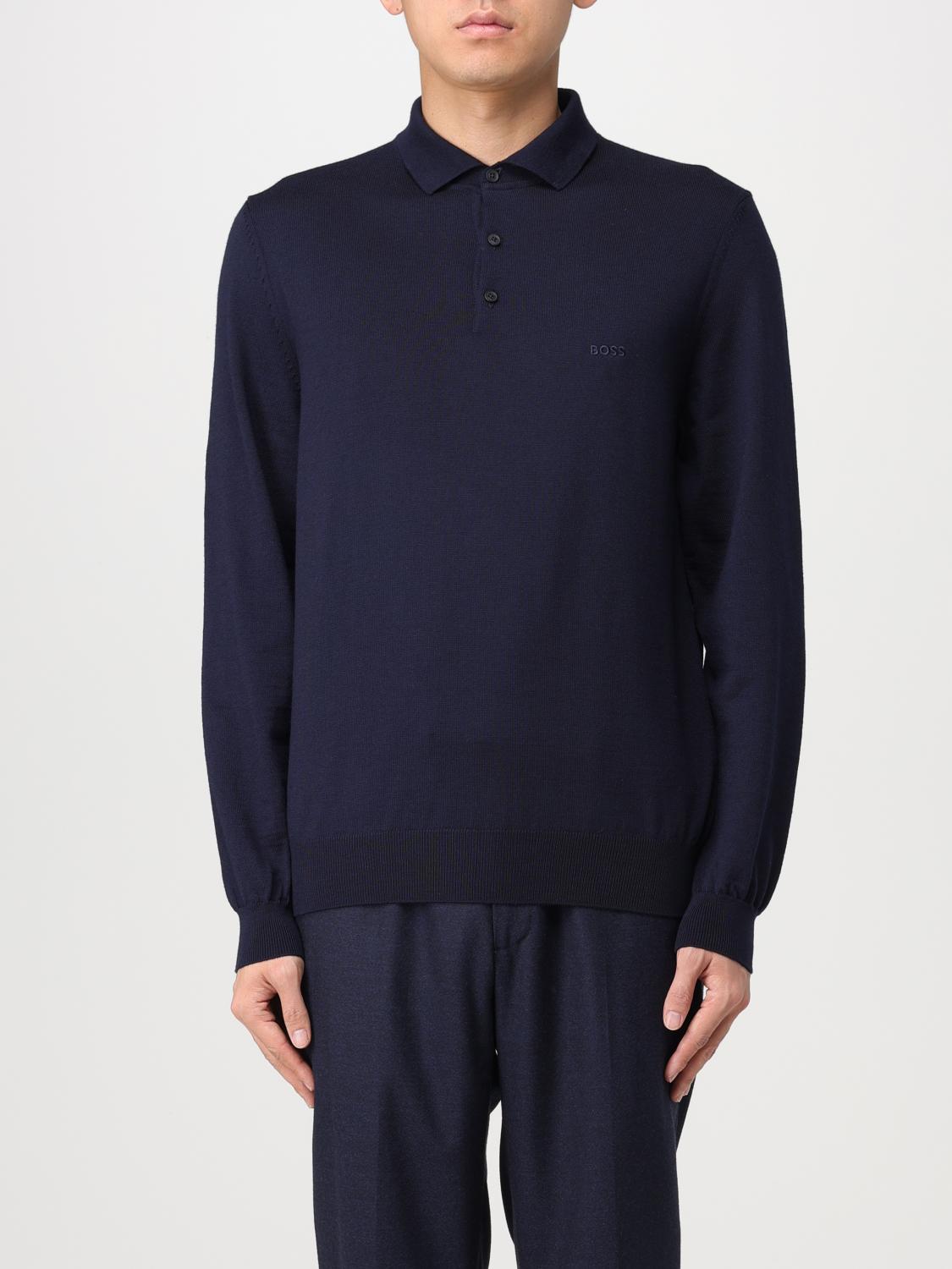 BOSS PULLOVER: Pullover herren Boss, Blau - Img 1