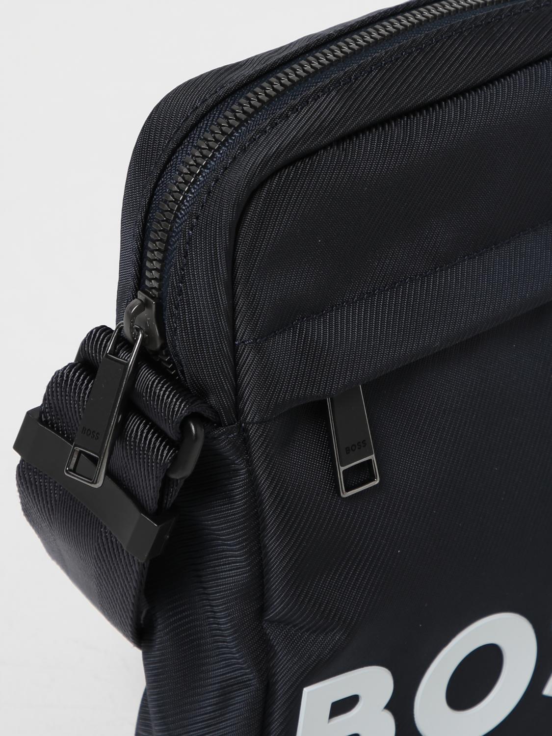 BOSS BORSA A TRACOLLA: Borsa uomo Boss, Blue - Img 3