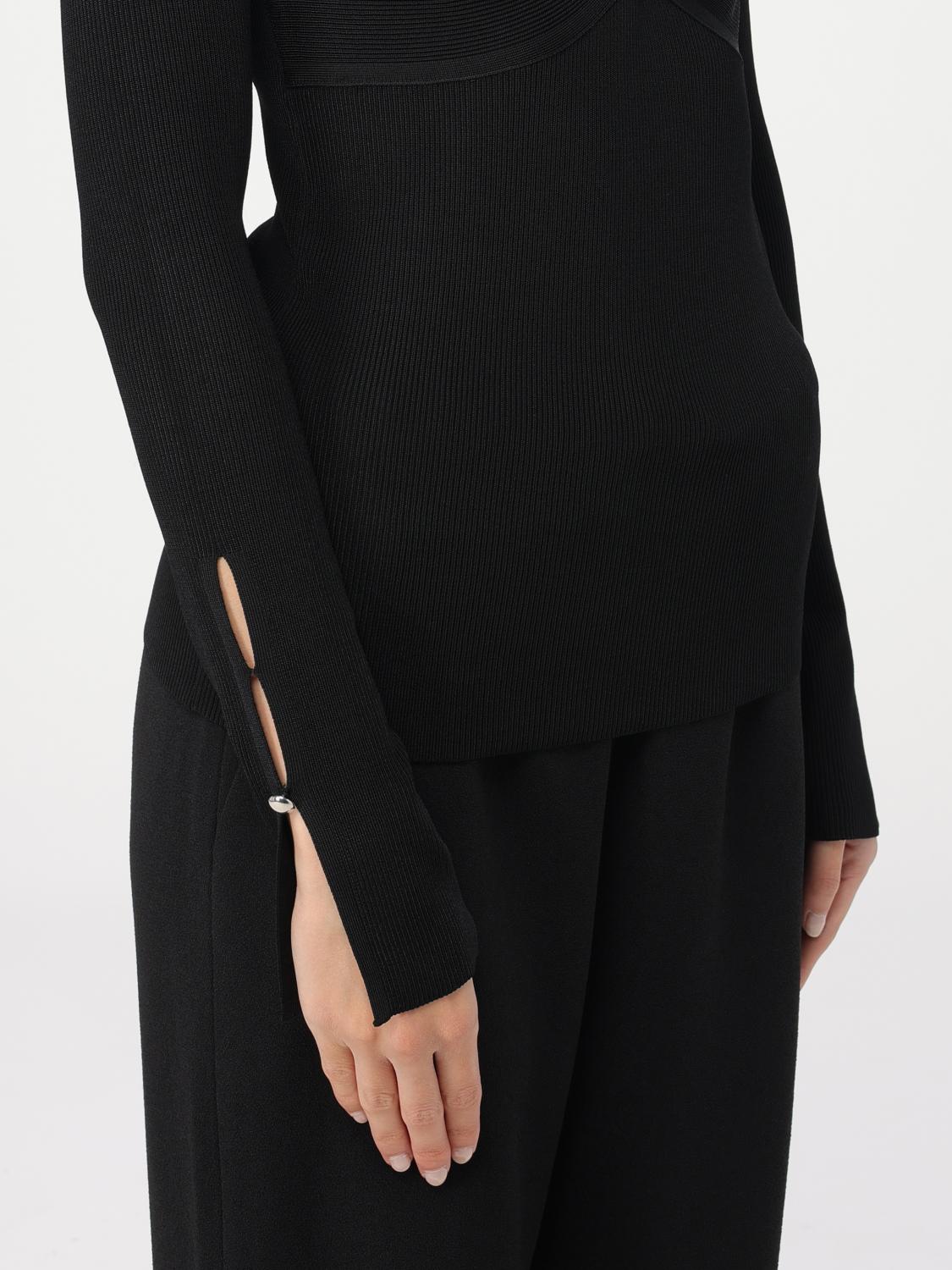 BOSS PULLOVER: Pullover damen Boss, Schwarz - Img 3