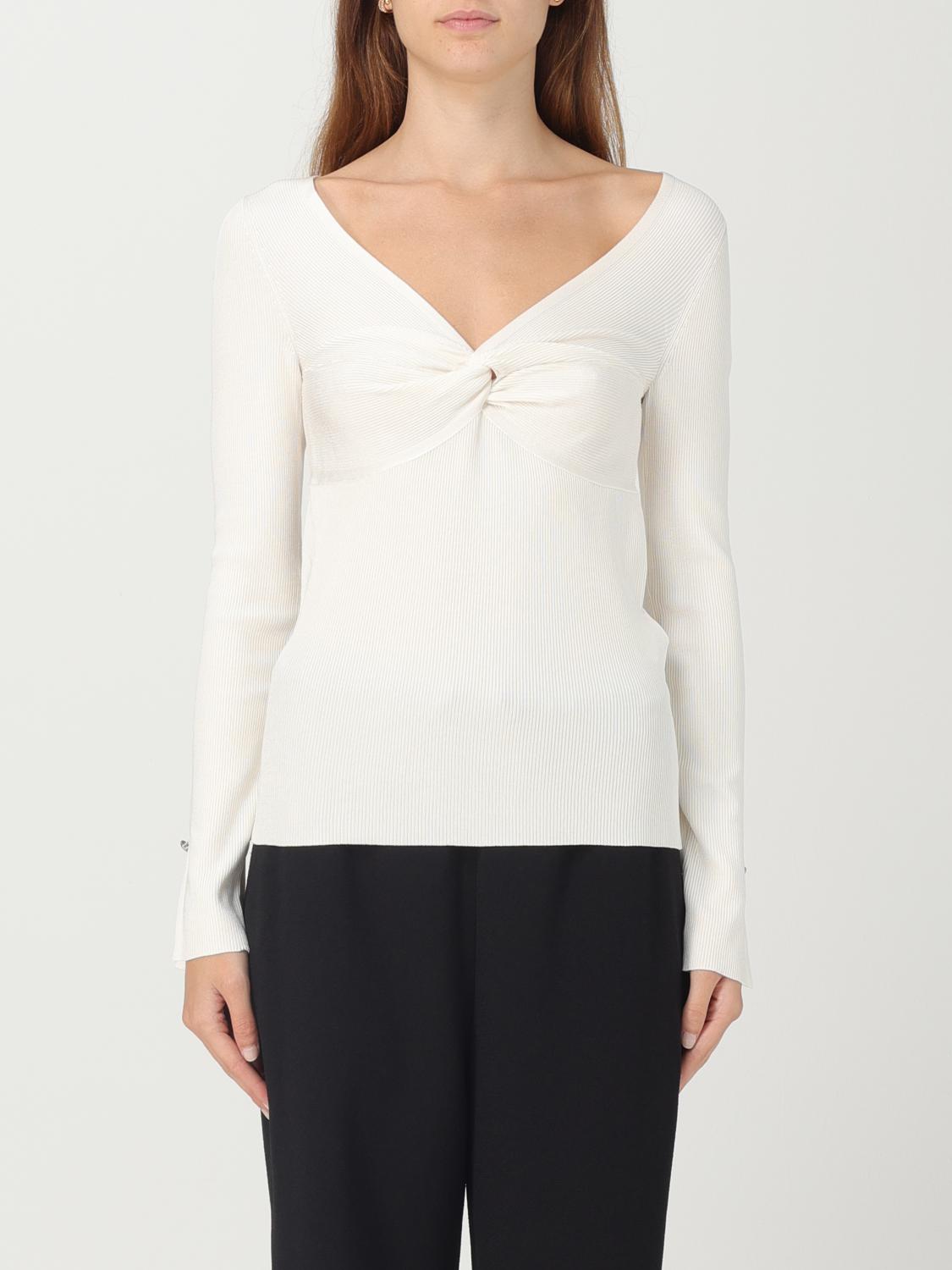 BOSS PULLOVER: Pullover damen Boss, Yellow Cream - Img 1