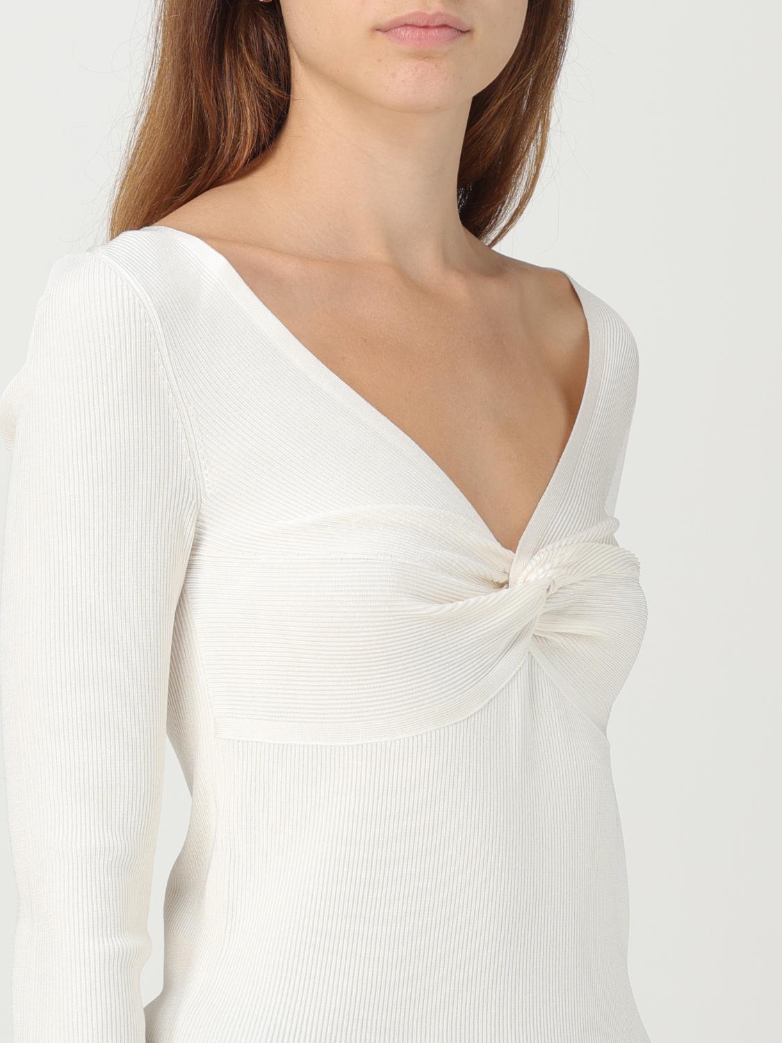 BOSS PULLOVER: Pullover damen Boss, Yellow Cream - Img 3
