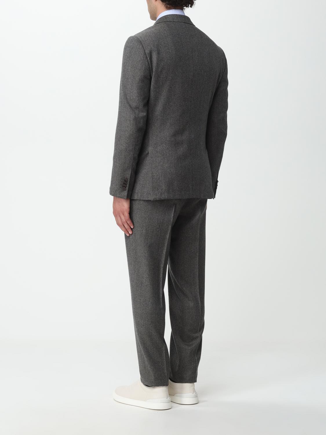 ZEGNA SUIT: Zegna wool suit, Dark - Img 3