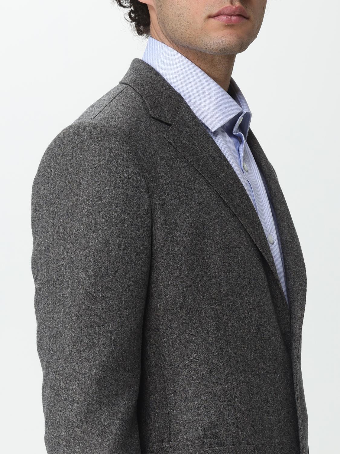 ZEGNA SUIT: Zegna wool suit, Dark - Img 5