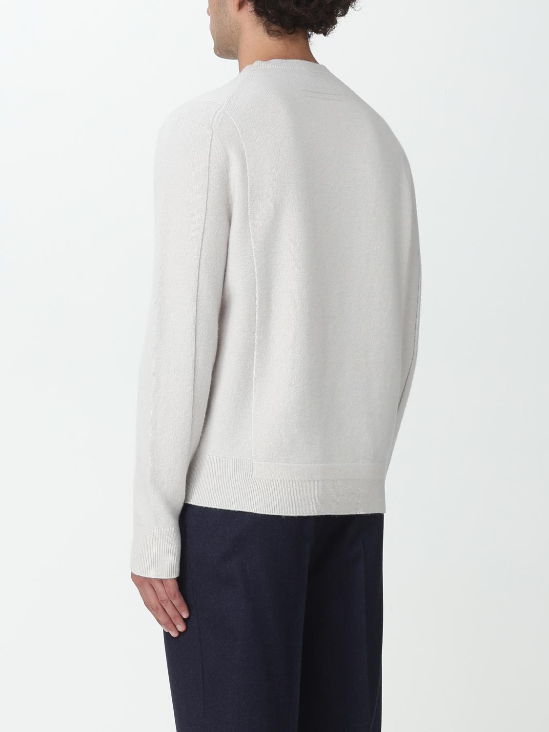 ZEGNA SWEATER: Zegna sweater in wool and cashmere, White - Img 2