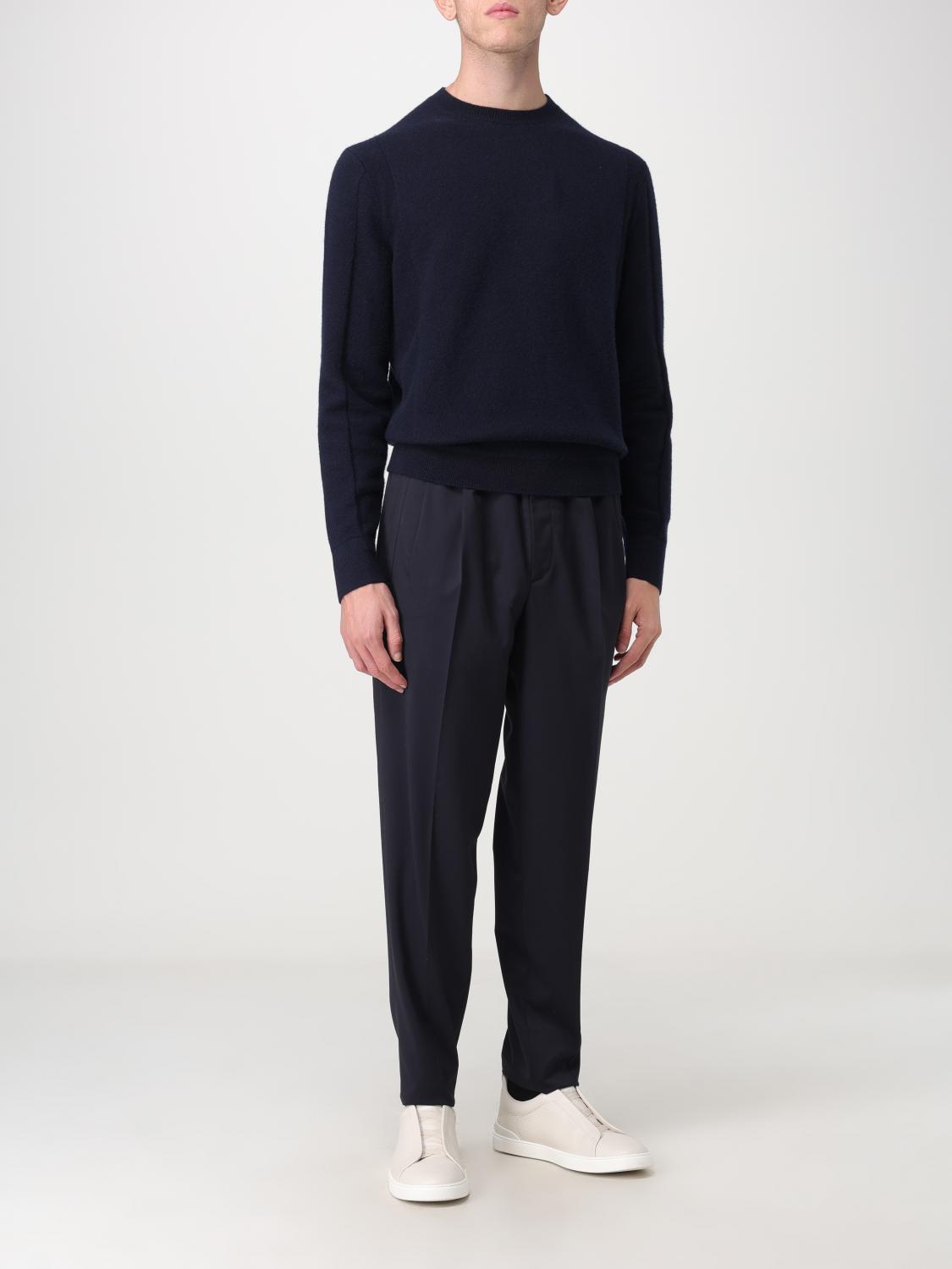ZEGNA PULLOVER: Pullover herren Zegna, Blau - Img 2