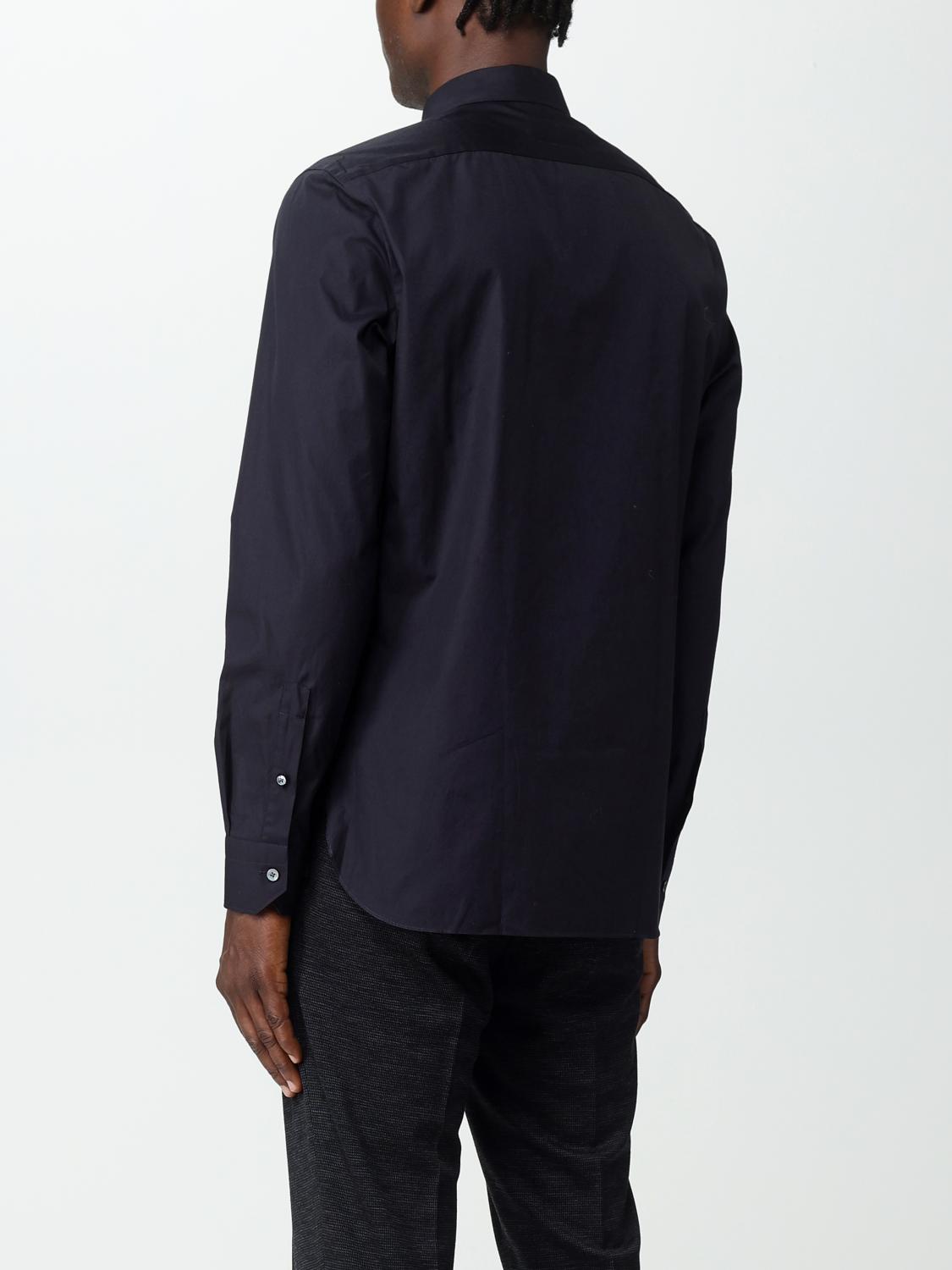 ZEGNA CAMICIA: Camicia Zegna in cotone, Blue - Img 3