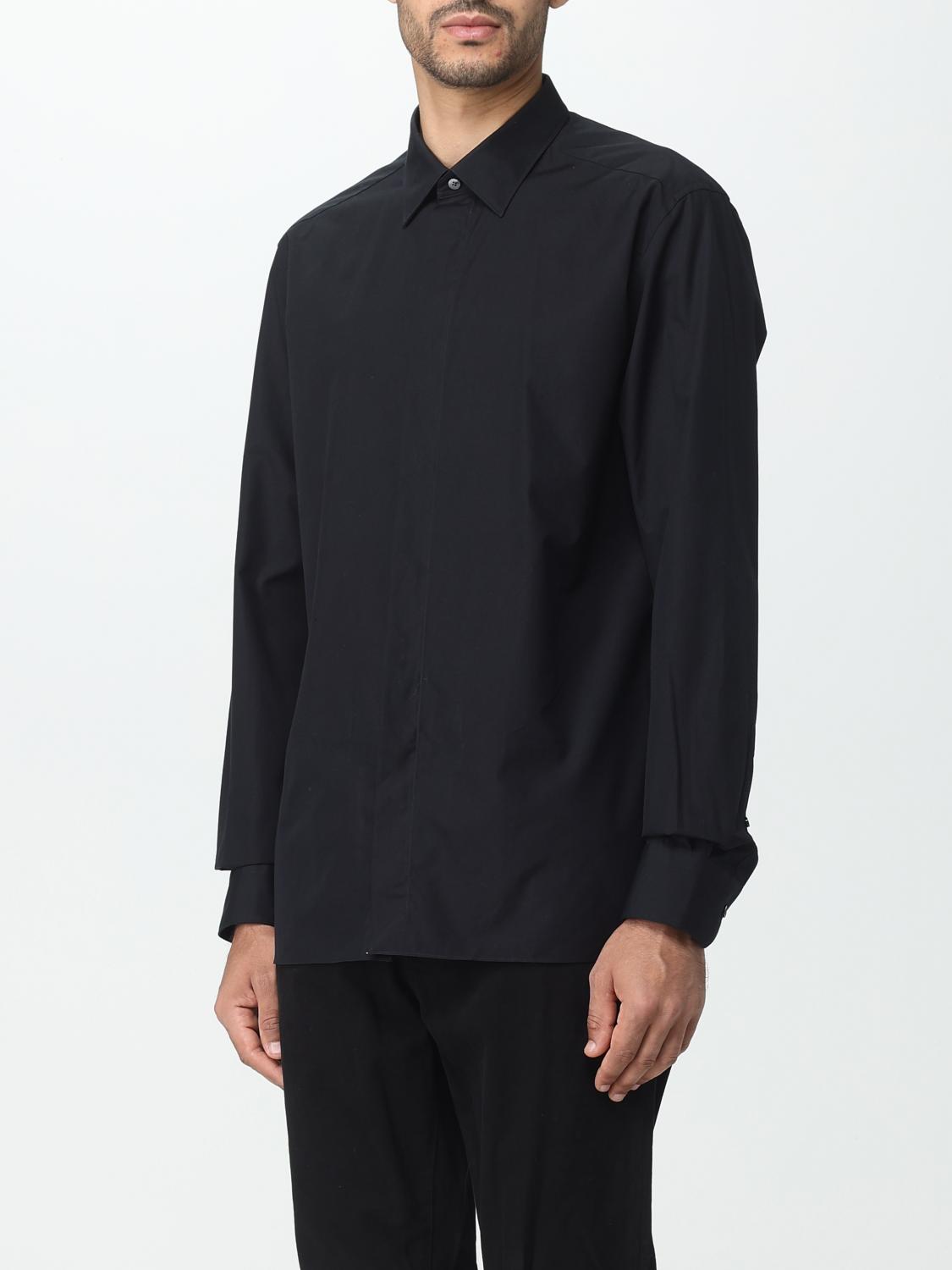 ZEGNA HEMD: Hemd herren Zegna, Schwarz - Img 4