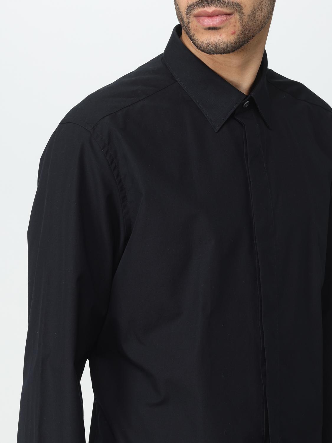 ZEGNA HEMD: Hemd herren Zegna, Schwarz - Img 5