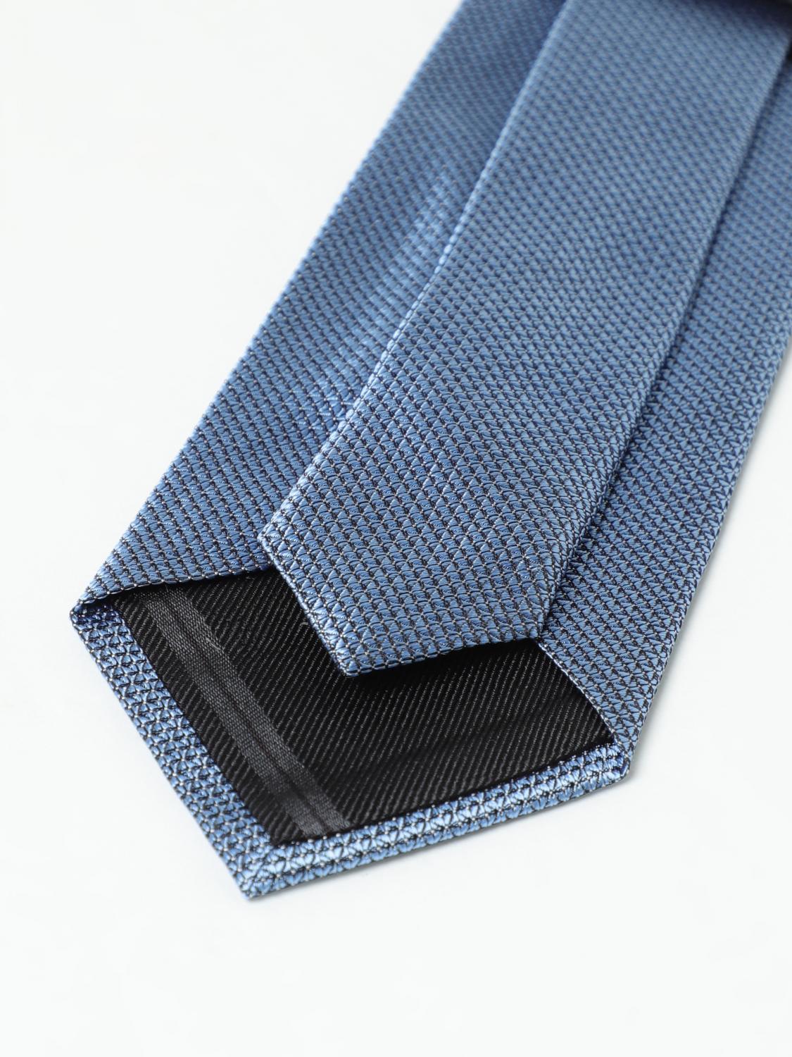 ZEGNA 타이: 타이 남성 Zegna, 노드 블루 - Img 2