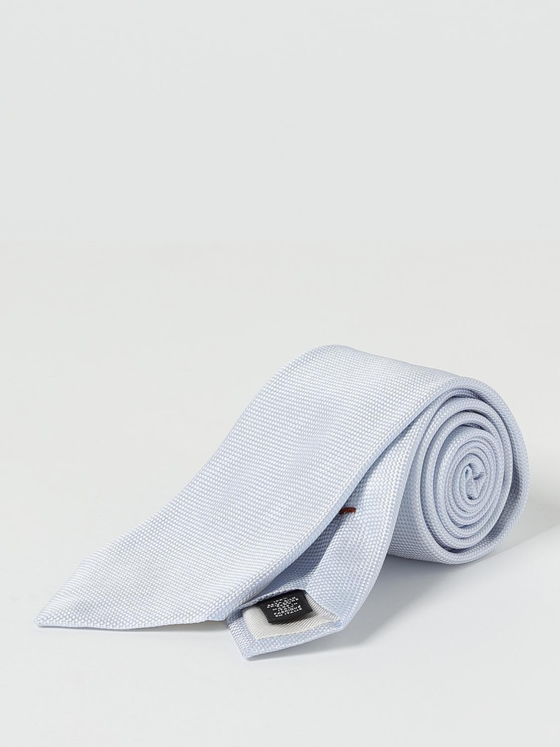 ZEGNA TIE: Zegna silk tie, Gnawed Blue - Img 1