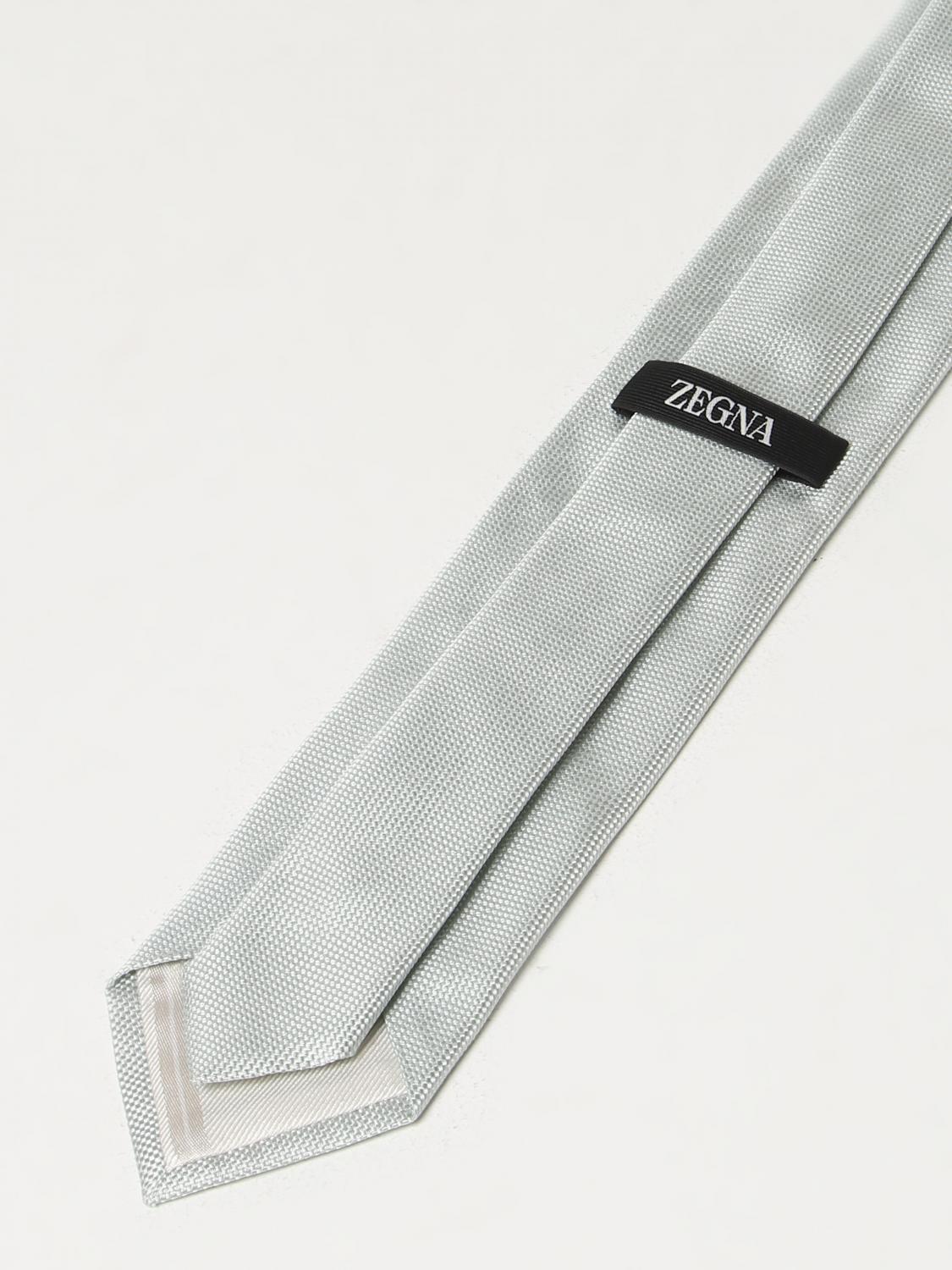 ZEGNA CRAVATTA: Cravatta Zegna in seta, Verde - Img 2