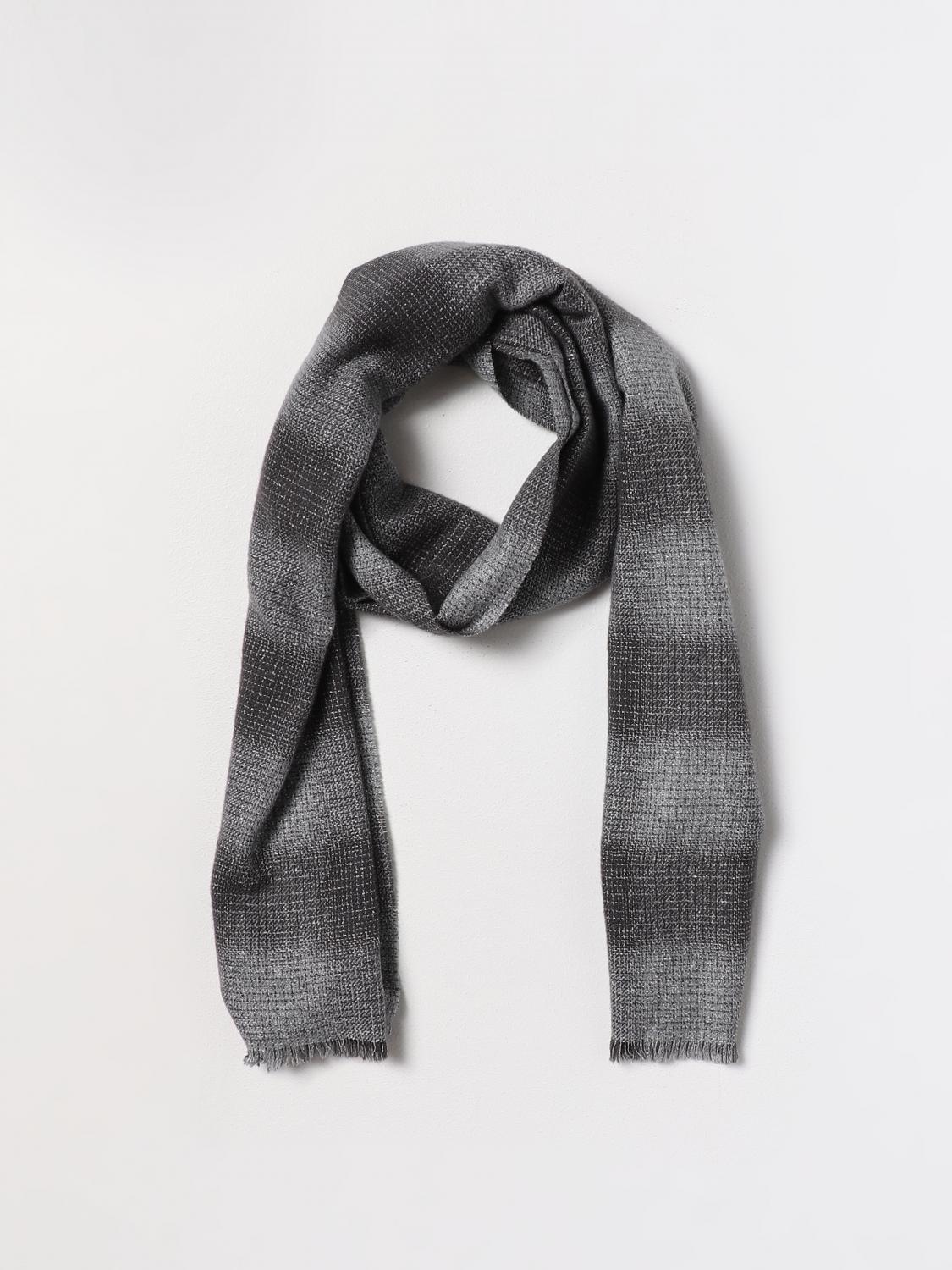 ZEGNA SCIARPA: Sciarpa Zegna in misto lana e seta, Grigio - Img 2