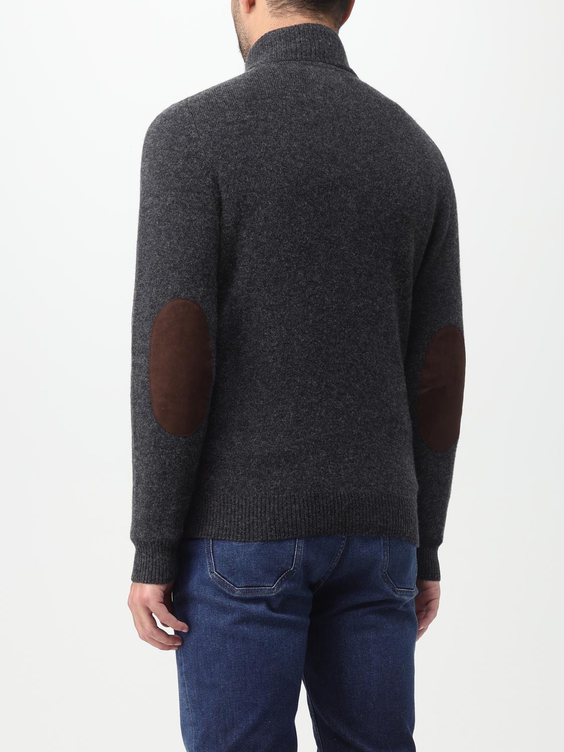 BARBOUR SWEATER: Sweater men Barbour, Charcoal - Img 2