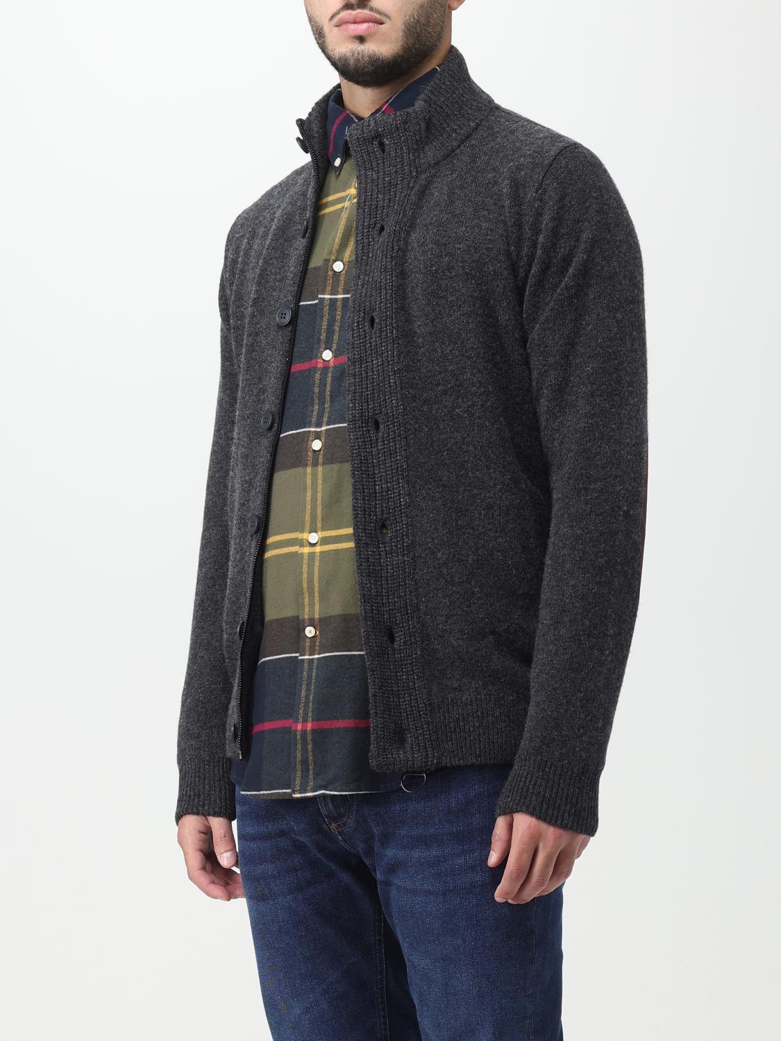 BARBOUR SWEATER: Sweater men Barbour, Charcoal - Img 3