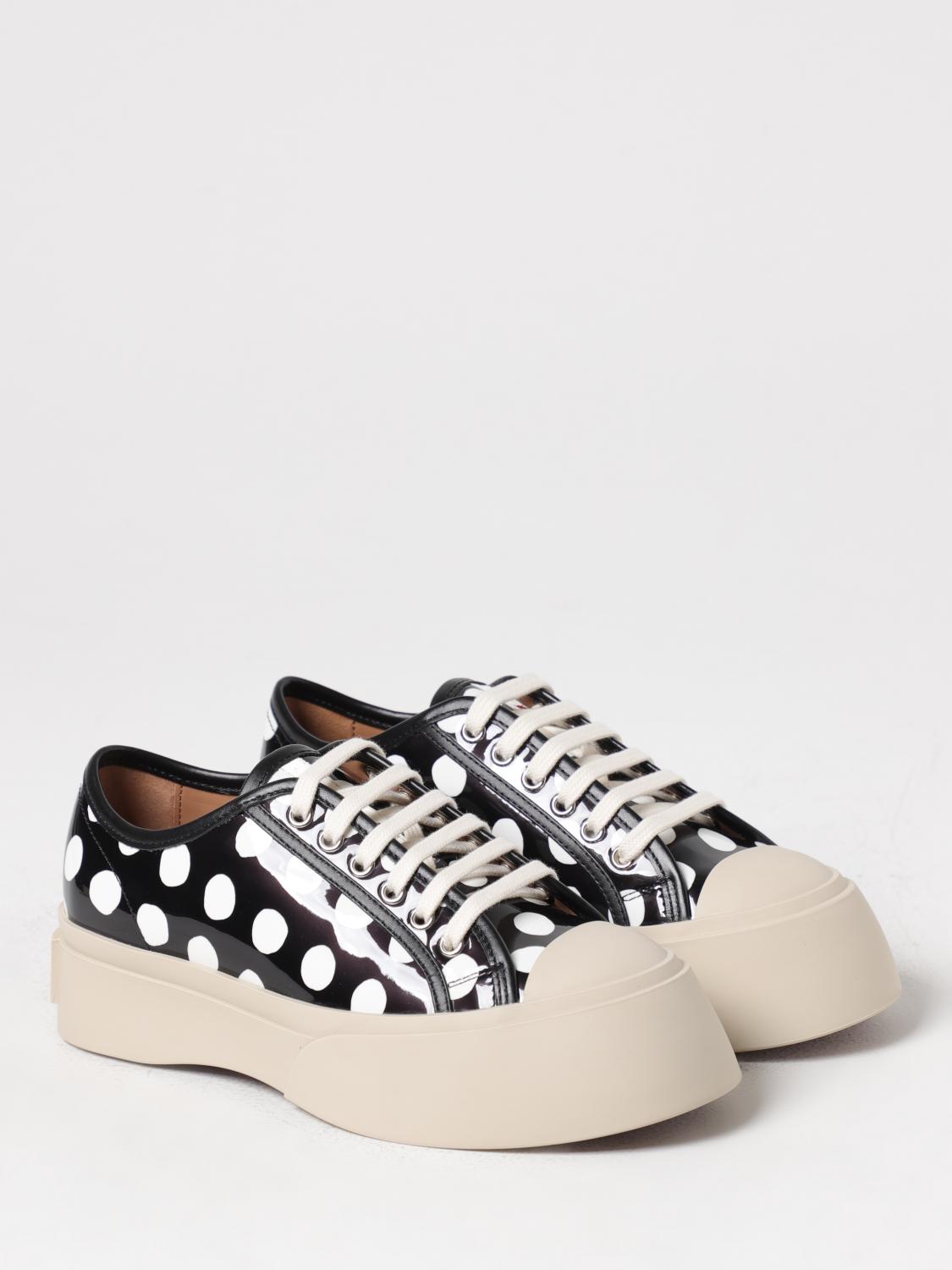 MARNI SNEAKERS: Marni sneakers in patent leather, Black - Img 2