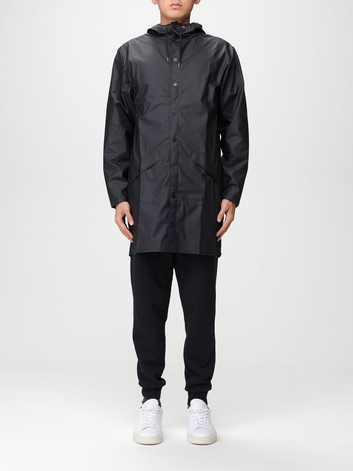 RAINS JACKE: Jacke herren Rains, Schwarz - Img 1
