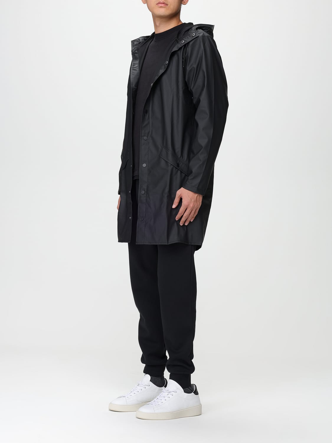 RAINS JACKE: Jacke herren Rains, Schwarz - Img 3
