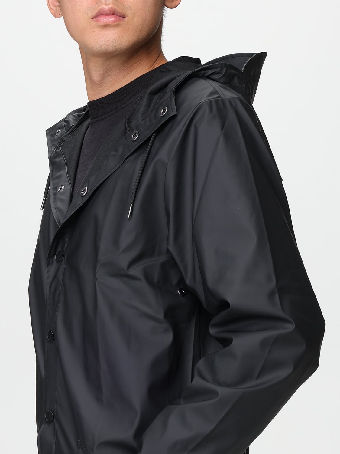 RAINS JACKE: Jacke herren Rains, Schwarz - Img 4