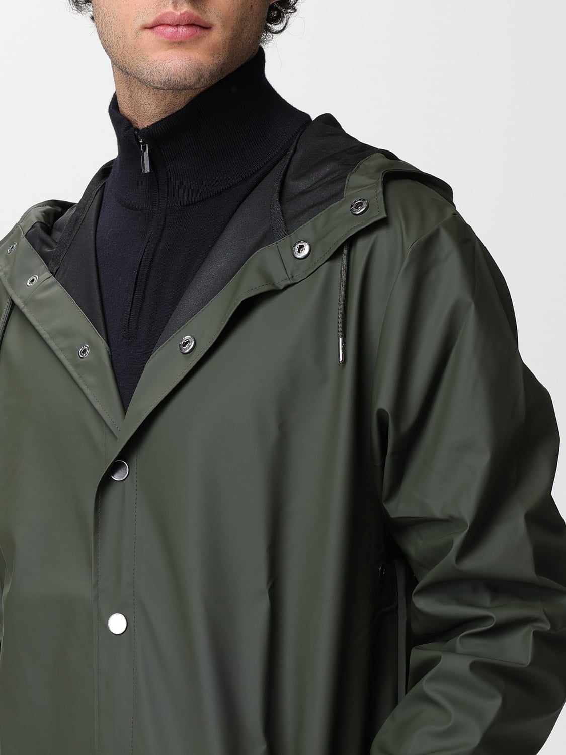 RAINS JACKET: Jacket men Rains, Green - Img 4