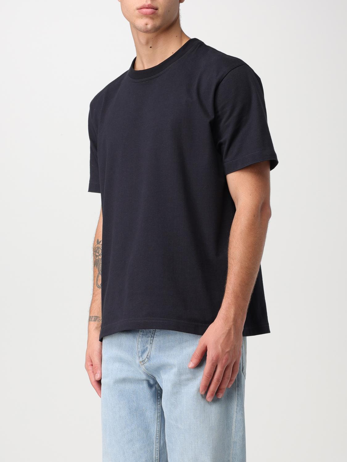 BOTTEGA VENETA T-SHIRT: Bottega Veneta cotton t-shirt, Navy - Img 4