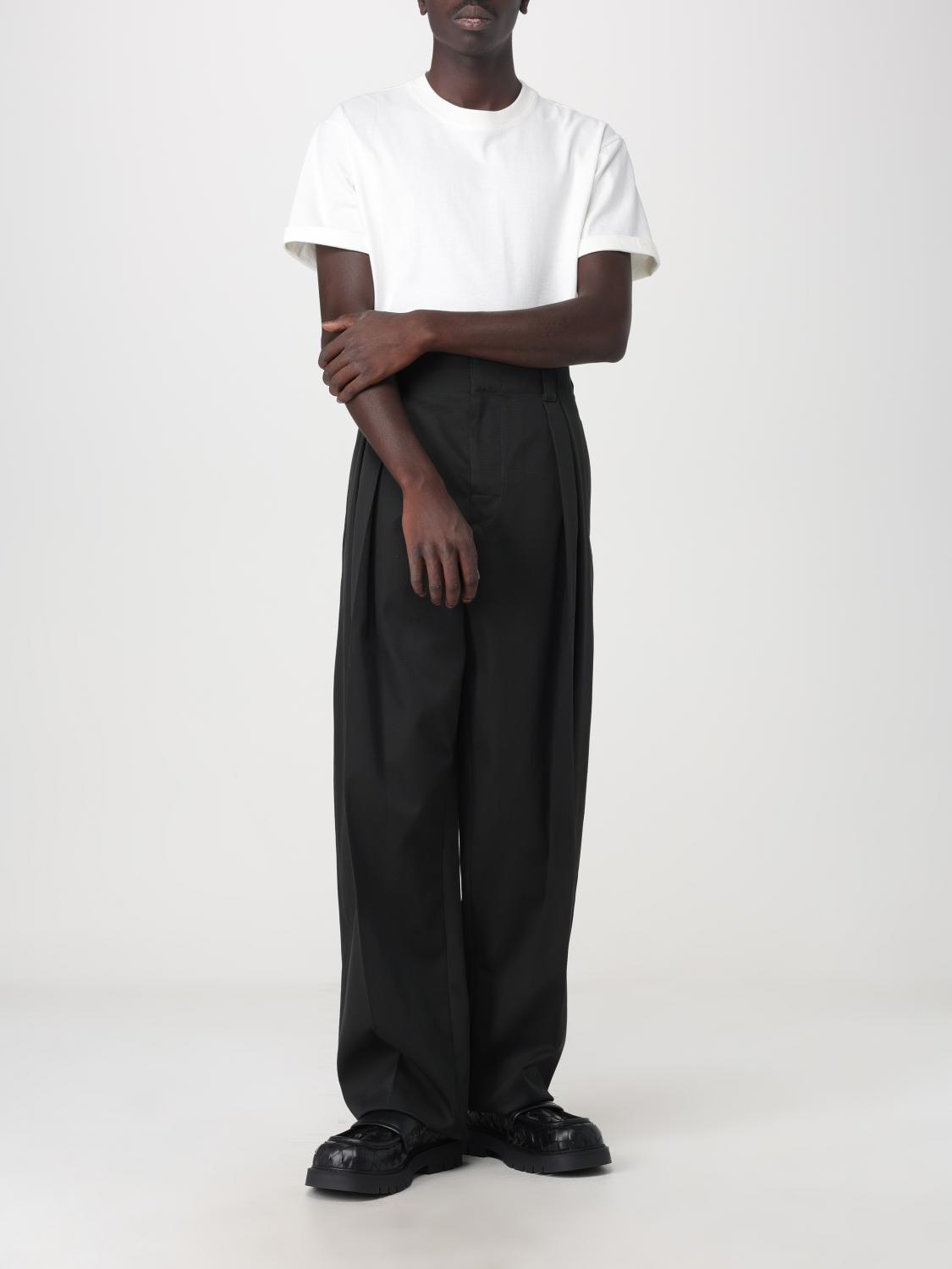 BOTTEGA VENETA T-SHIRT: Bottega Veneta cotton t-shirt, Yellow Cream - Img 2