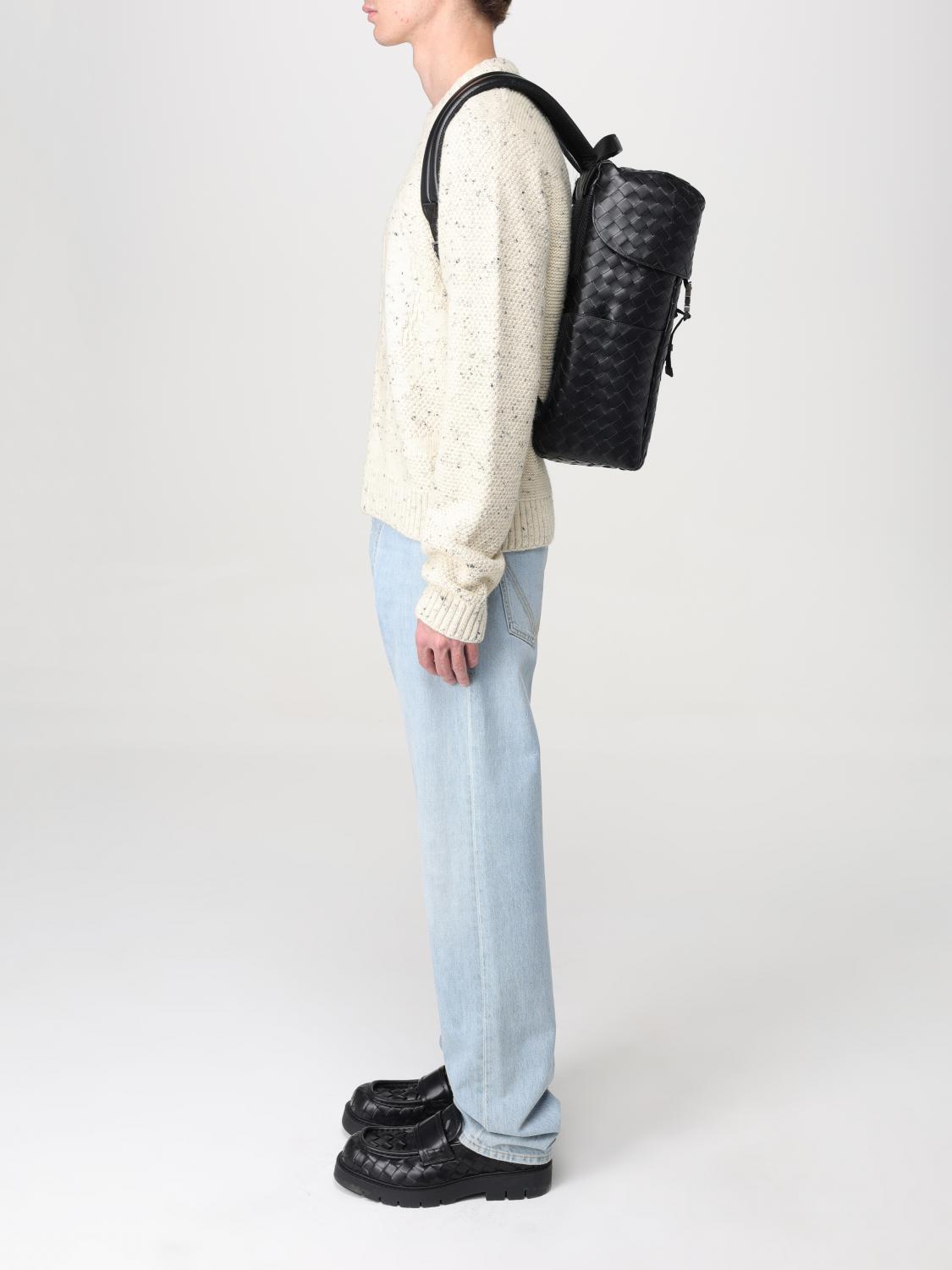 BOTTEGA VENETA MOCHILA: Bolsos hombre Bottega Veneta, Negro - Img 2