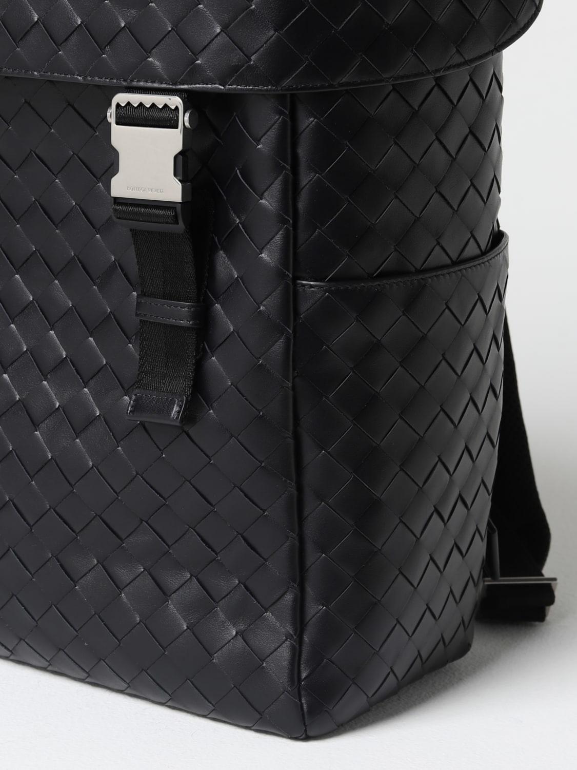 BOTTEGA VENETA MOCHILA: Bolsos hombre Bottega Veneta, Negro - Img 4