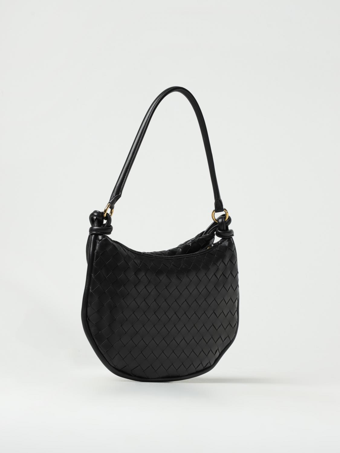 Bottega Veneta Gemelli bag in woven leather - Black | 764281 VCPP1