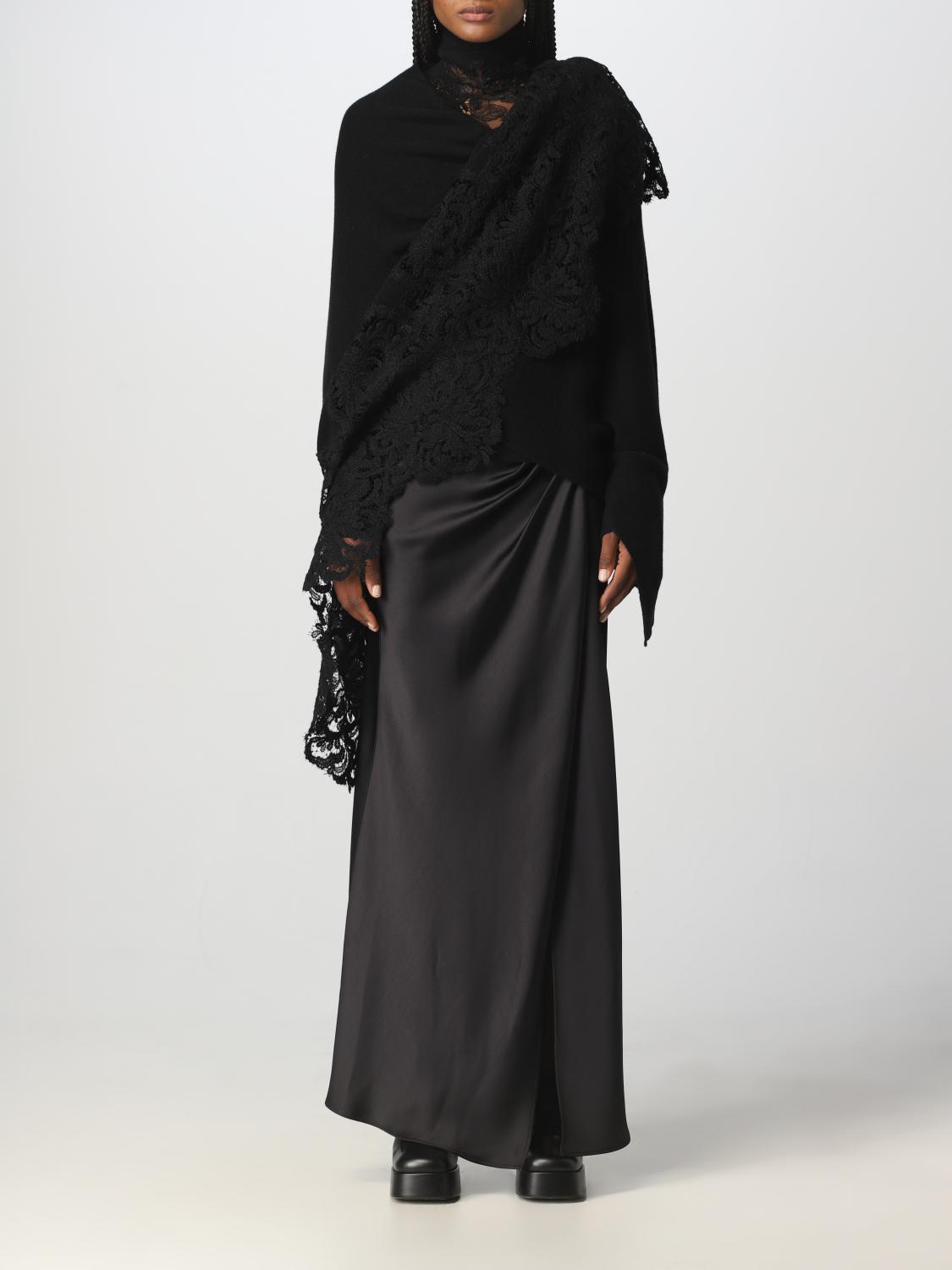 ERMANNO SCERVINO CAPA: Capa mujer Ermanno Scervino, Negro - Img 1