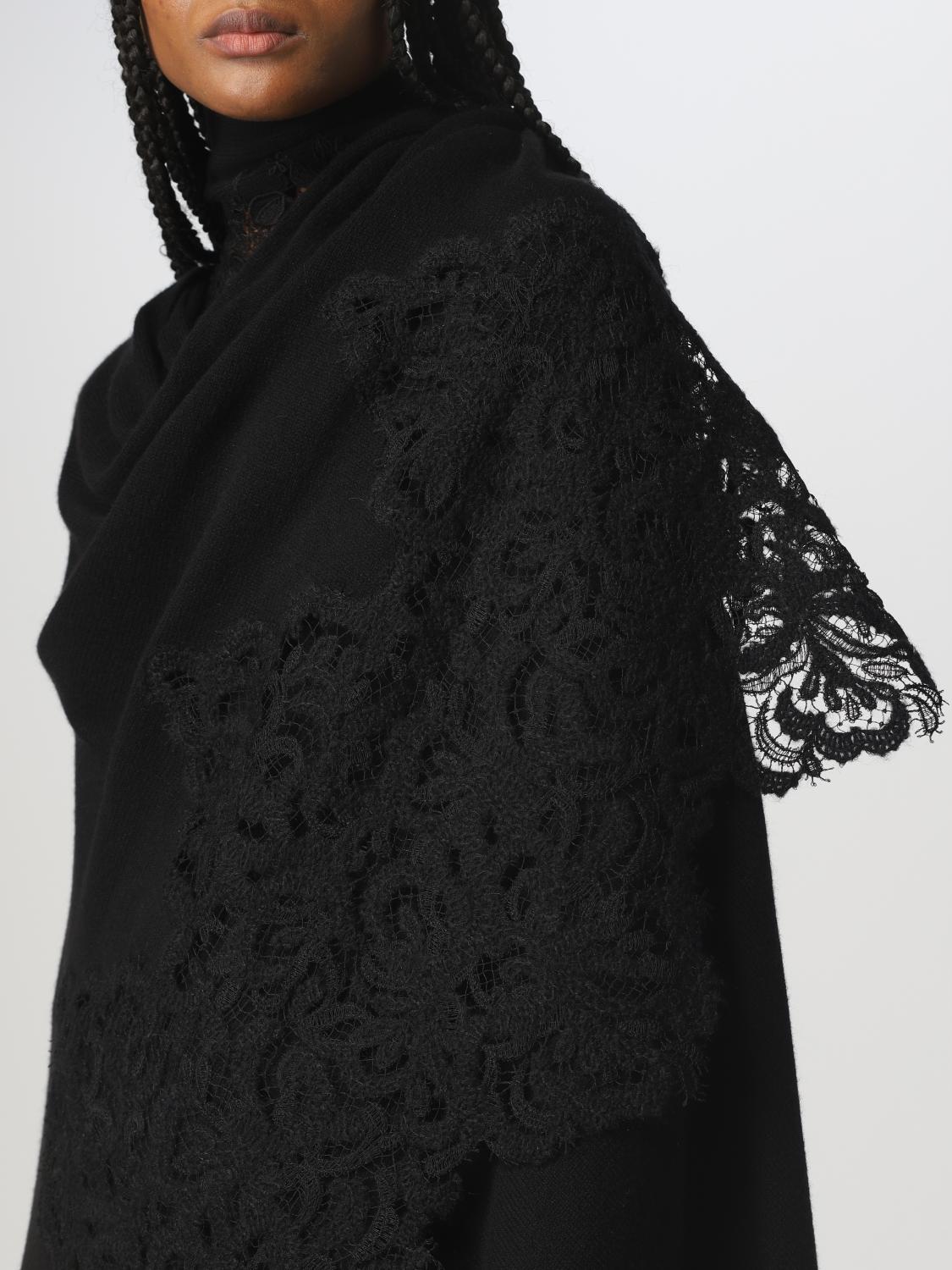 ERMANNO SCERVINO CAPA: Capa mujer Ermanno Scervino, Negro - Img 5
