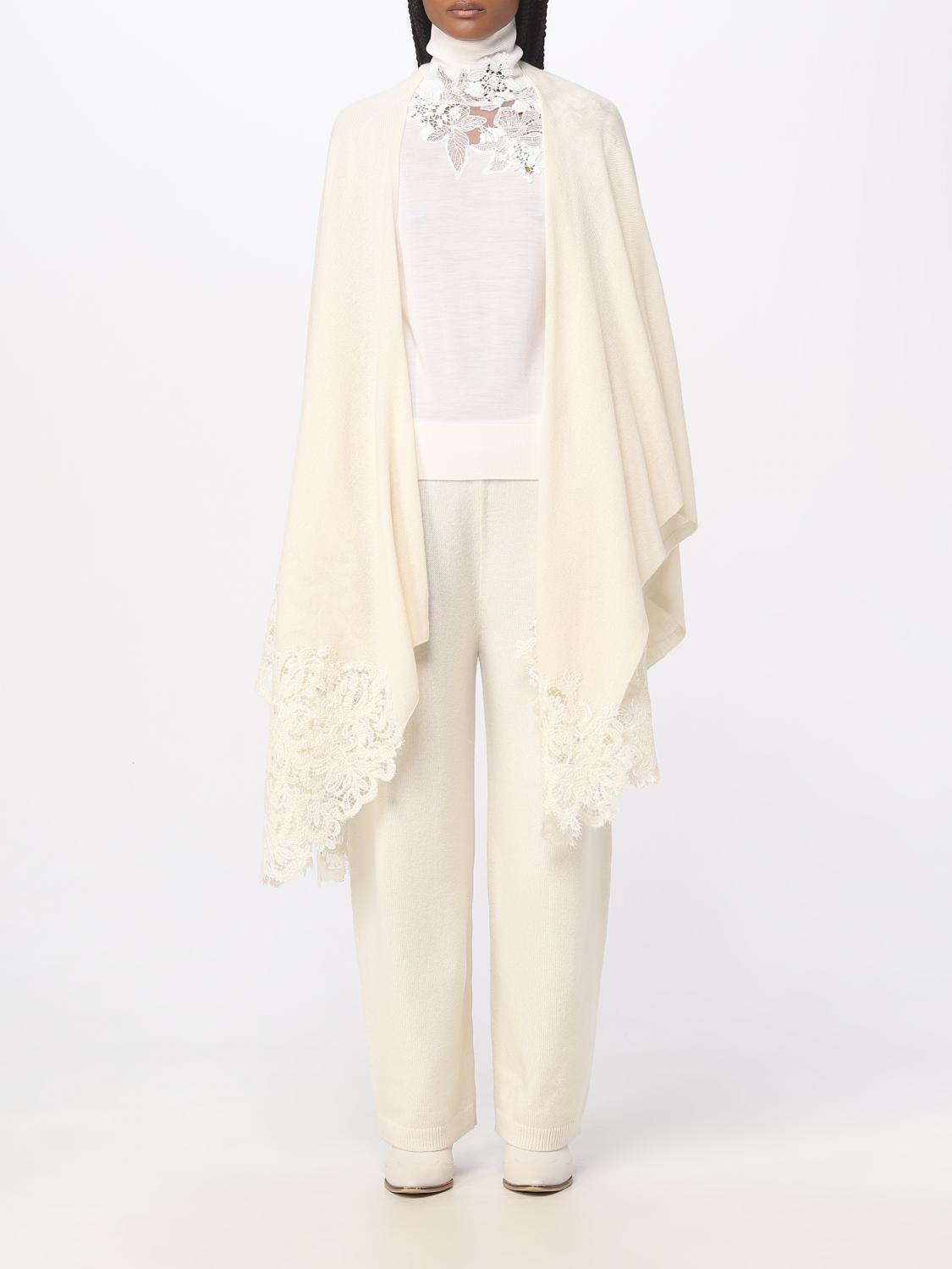 ERMANNO SCERVINO CAPA: Capa mujer Ermanno Scervino, Nata - Img 1