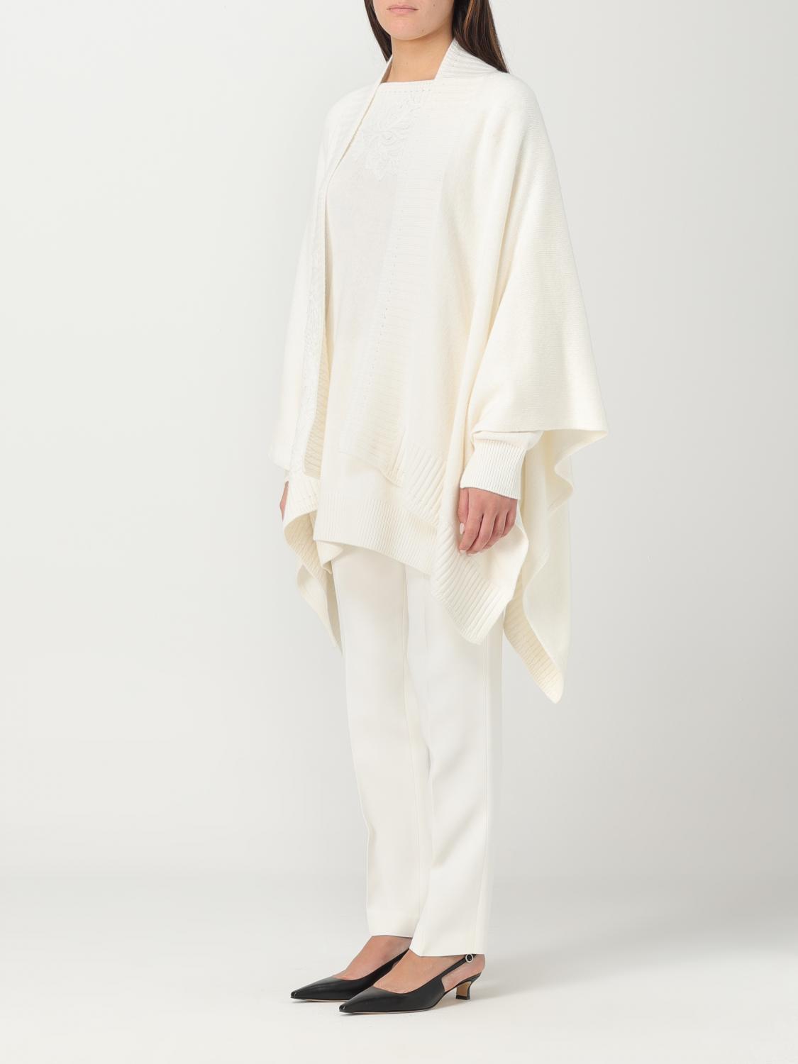 ERMANNO SCERVINO LIFE CAPA: Capa mujer Ermanno Scervino Life, Blanco - Img 4