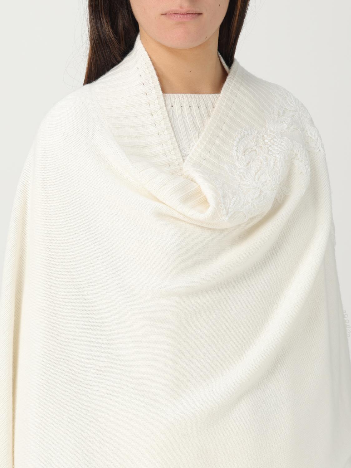 ERMANNO SCERVINO LIFE CAPA: Capa mujer Ermanno Scervino Life, Blanco - Img 5