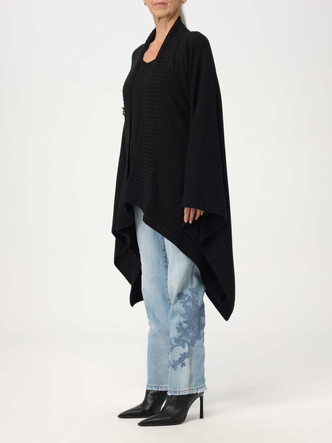 ERMANNO SCERVINO LIFE CAPA: Capa mujer Ermanno Scervino Life, Negro - Img 4